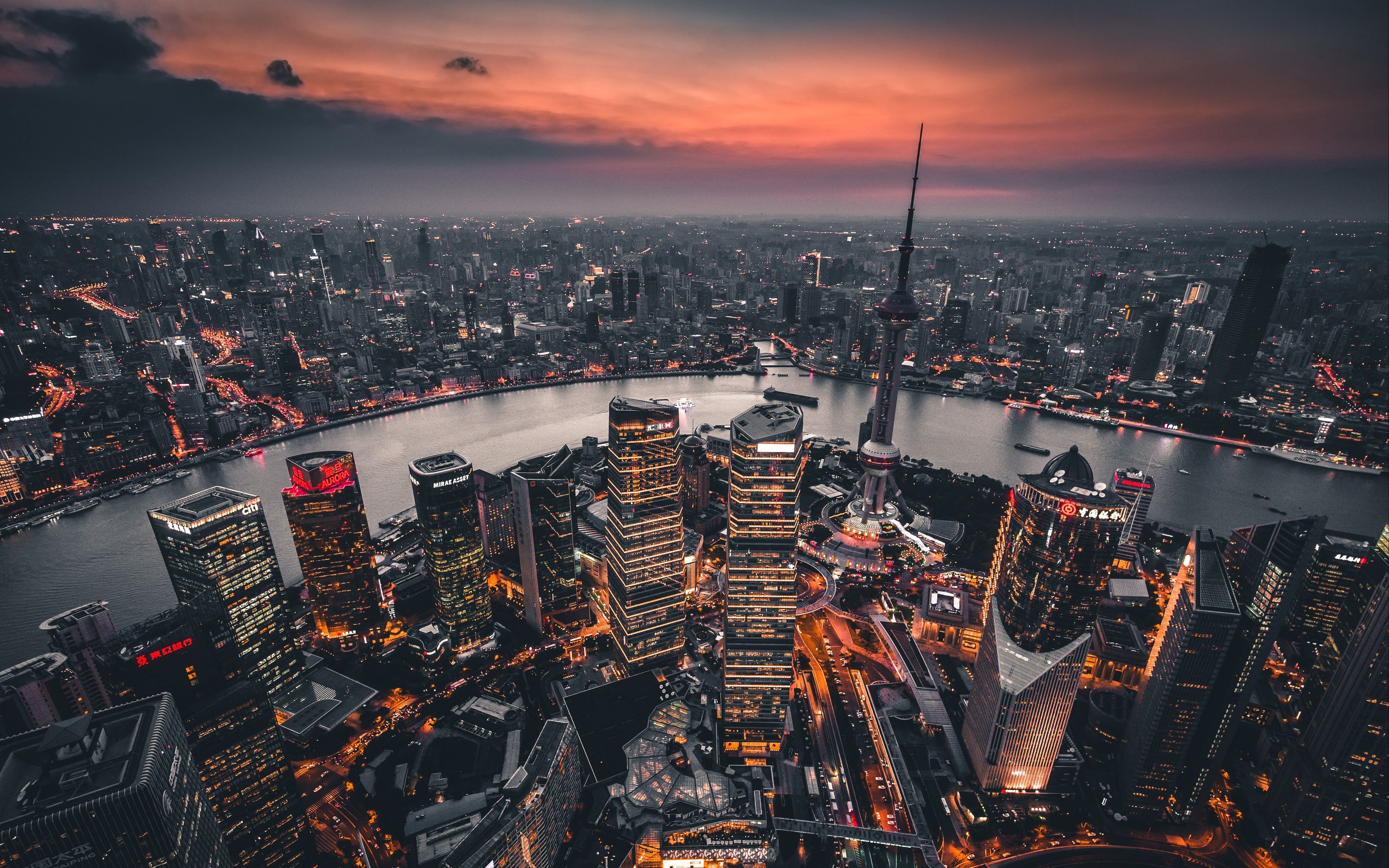 Shanghai City China 4K HD Wallpapers Wallpaper Cave