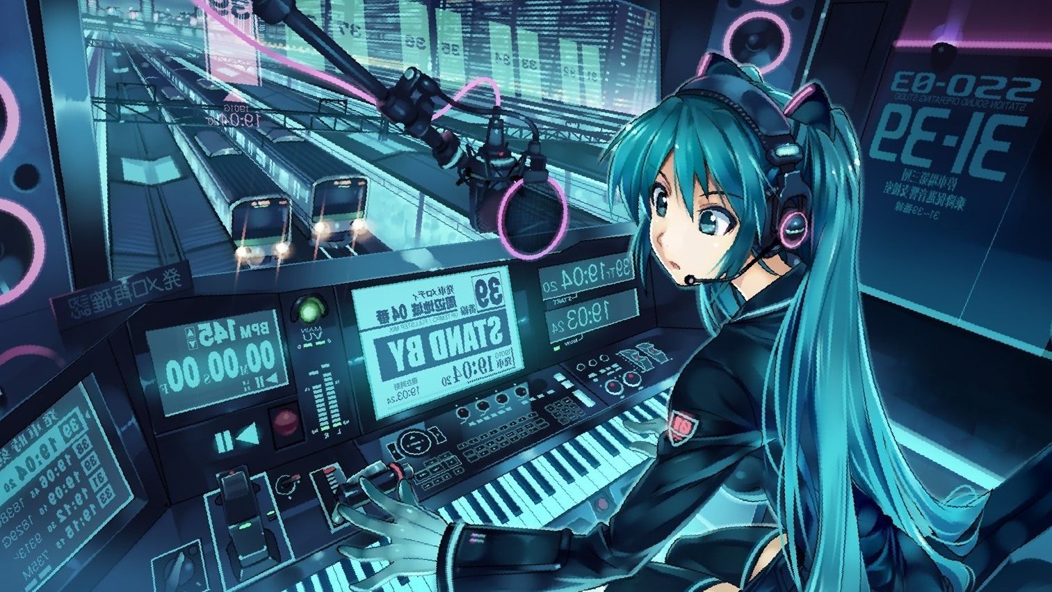 Anime Girl DJ Wallpapers Wallpaper Cave