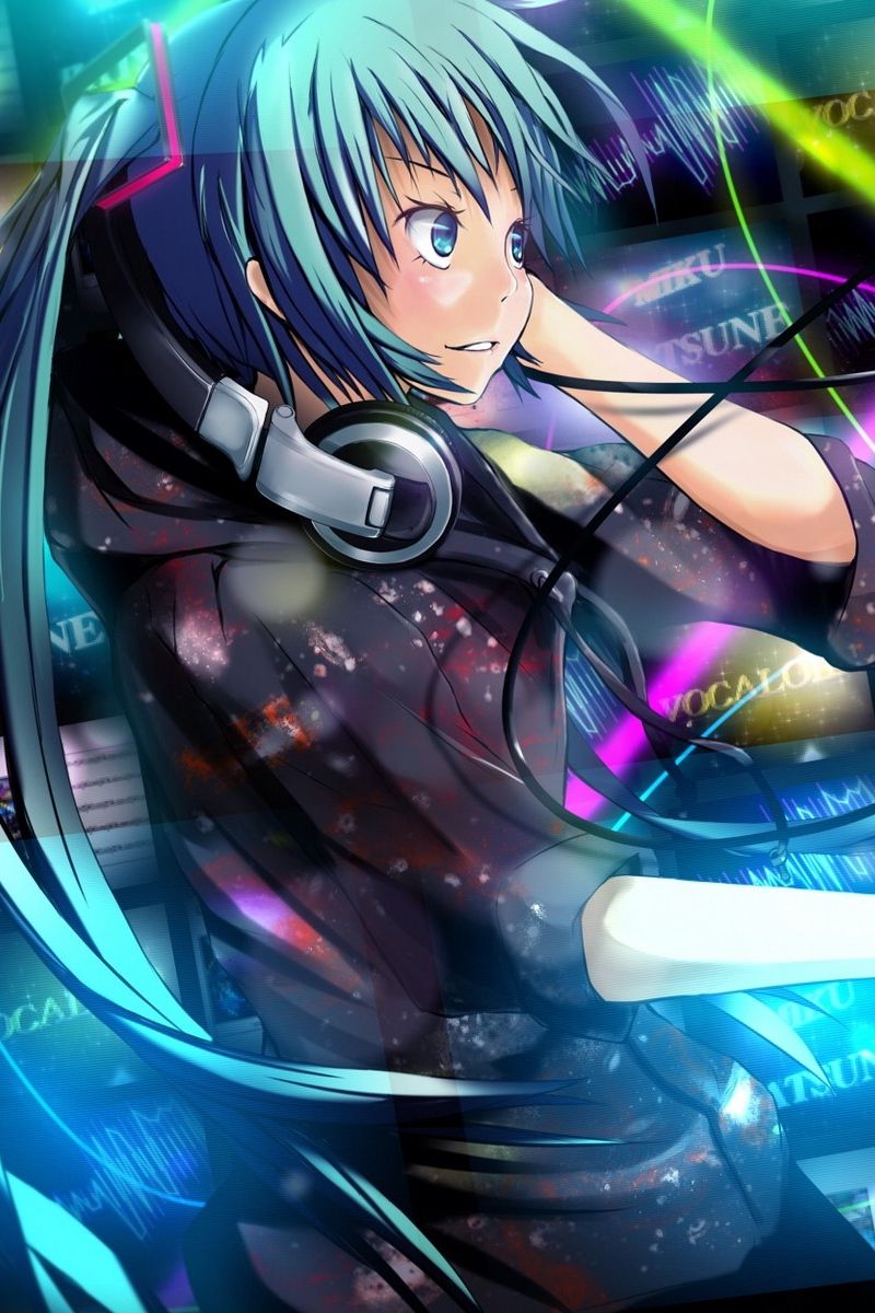 Anime Girl DJ Wallpapers Wallpaper Cave