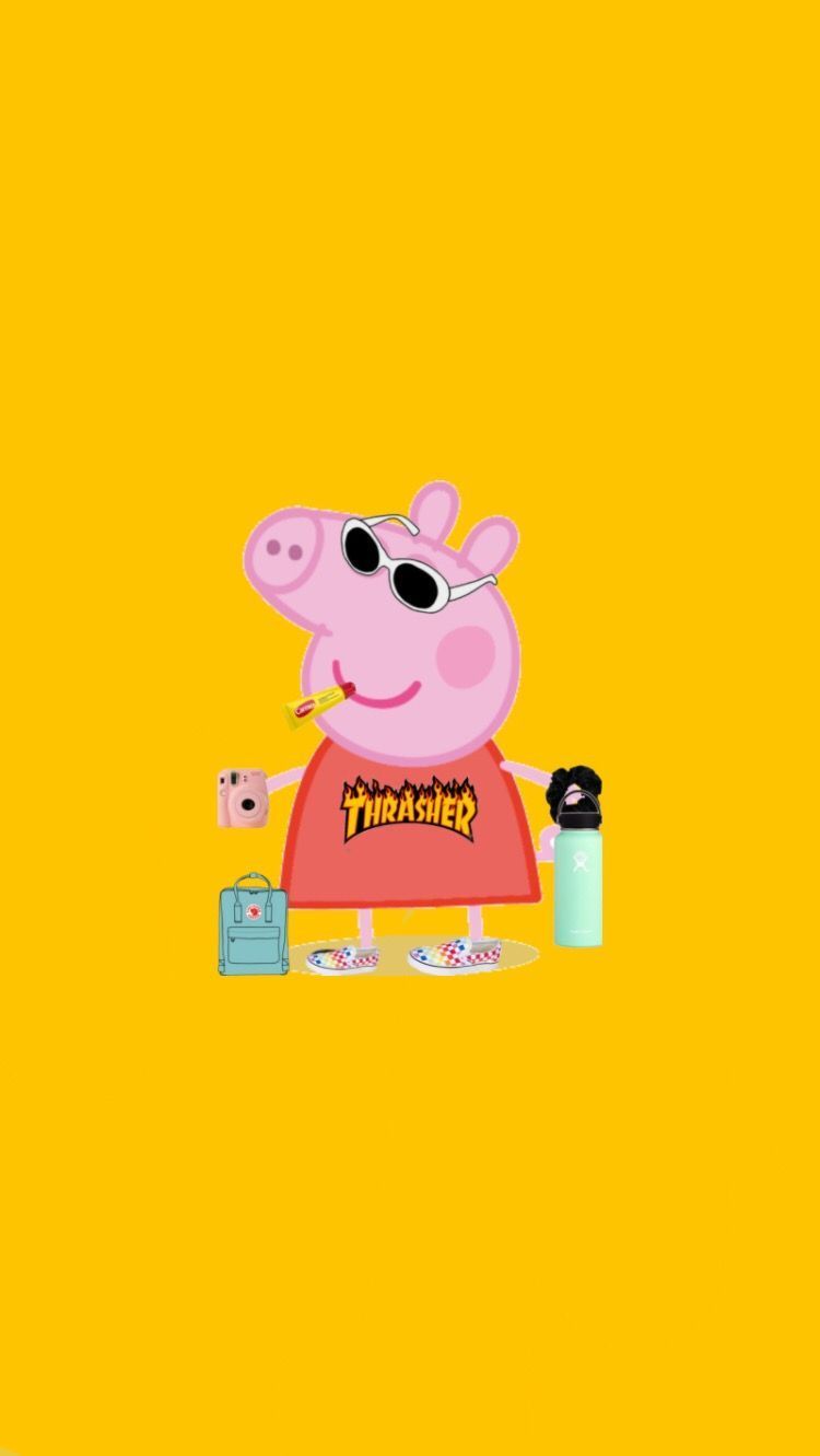 Peppa Pig Aesthetics Wallpapers Wallpaper Cave