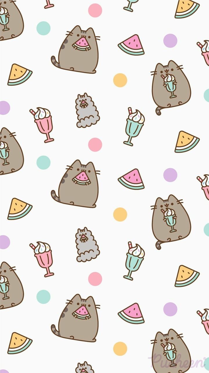 Pusheen Cat Summer Wallpapers Wallpaper Cave