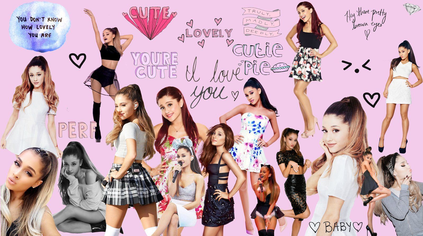 Ariana Grande Computer Aesthetic Wallpapers Wallpaper Cave