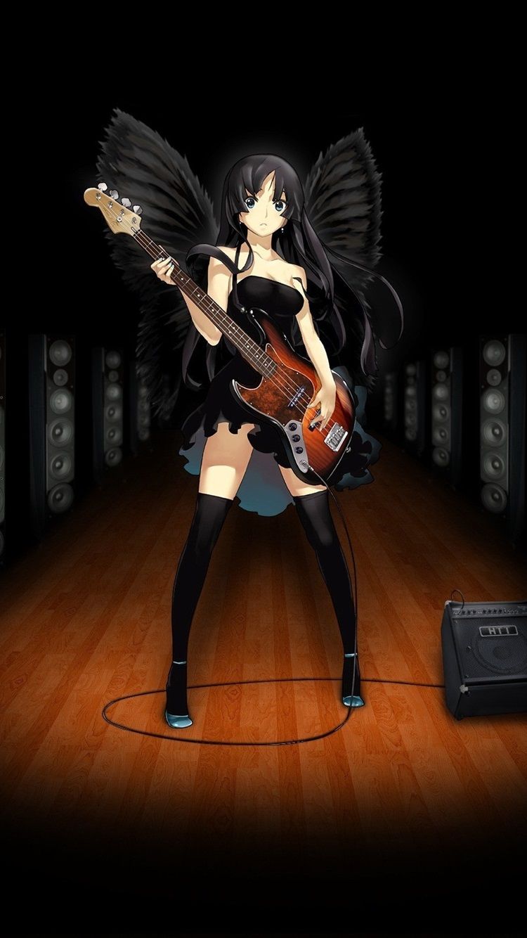 Anime Girl Guitar Wallpaper