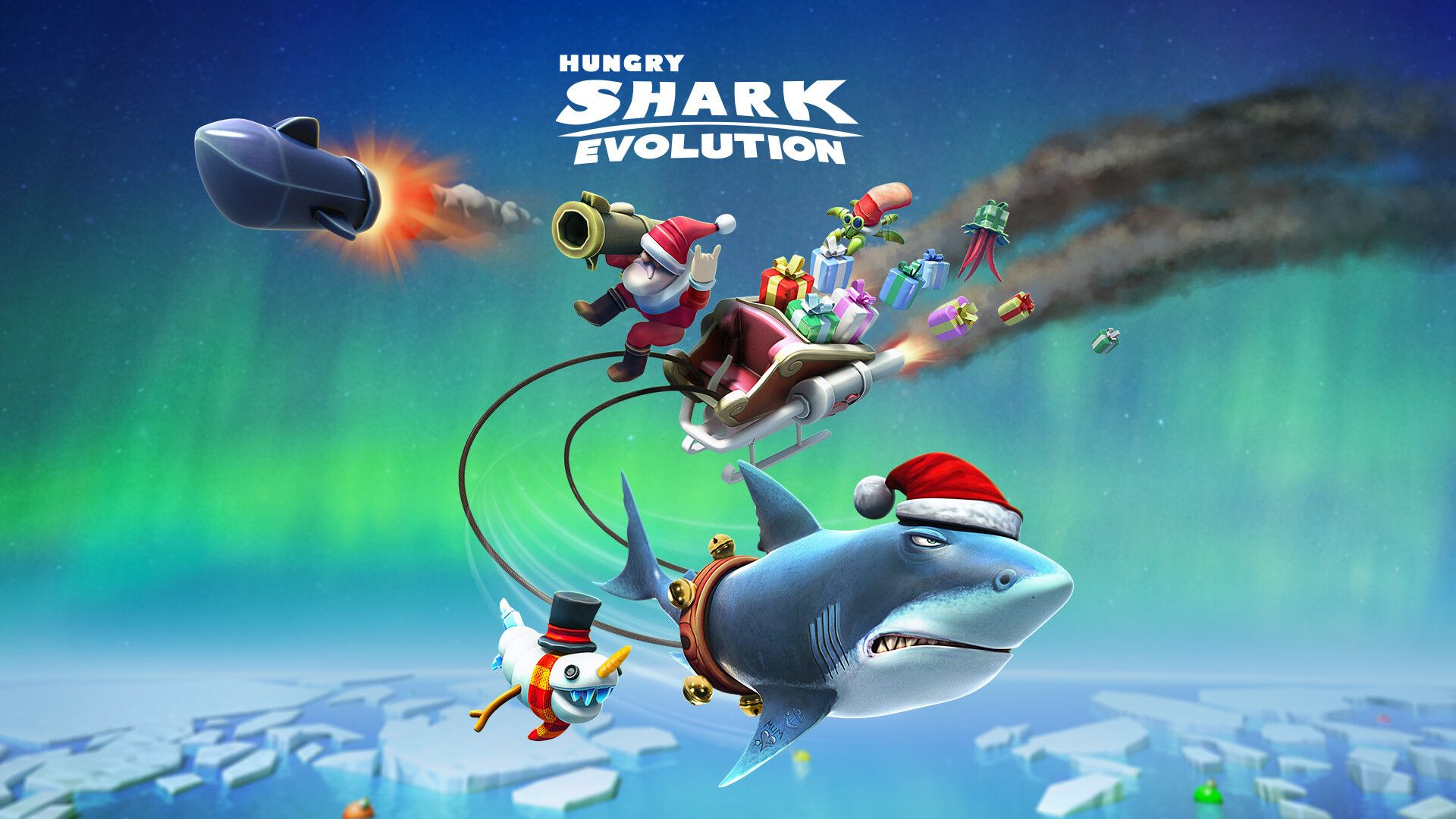 Hungry Shark Evolution Wallpapers Wallpaper Cave