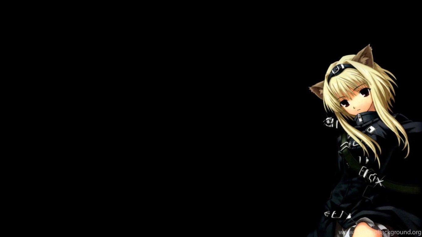 Cute Anime Cat Girl Wallpapers Wallpaper Cave