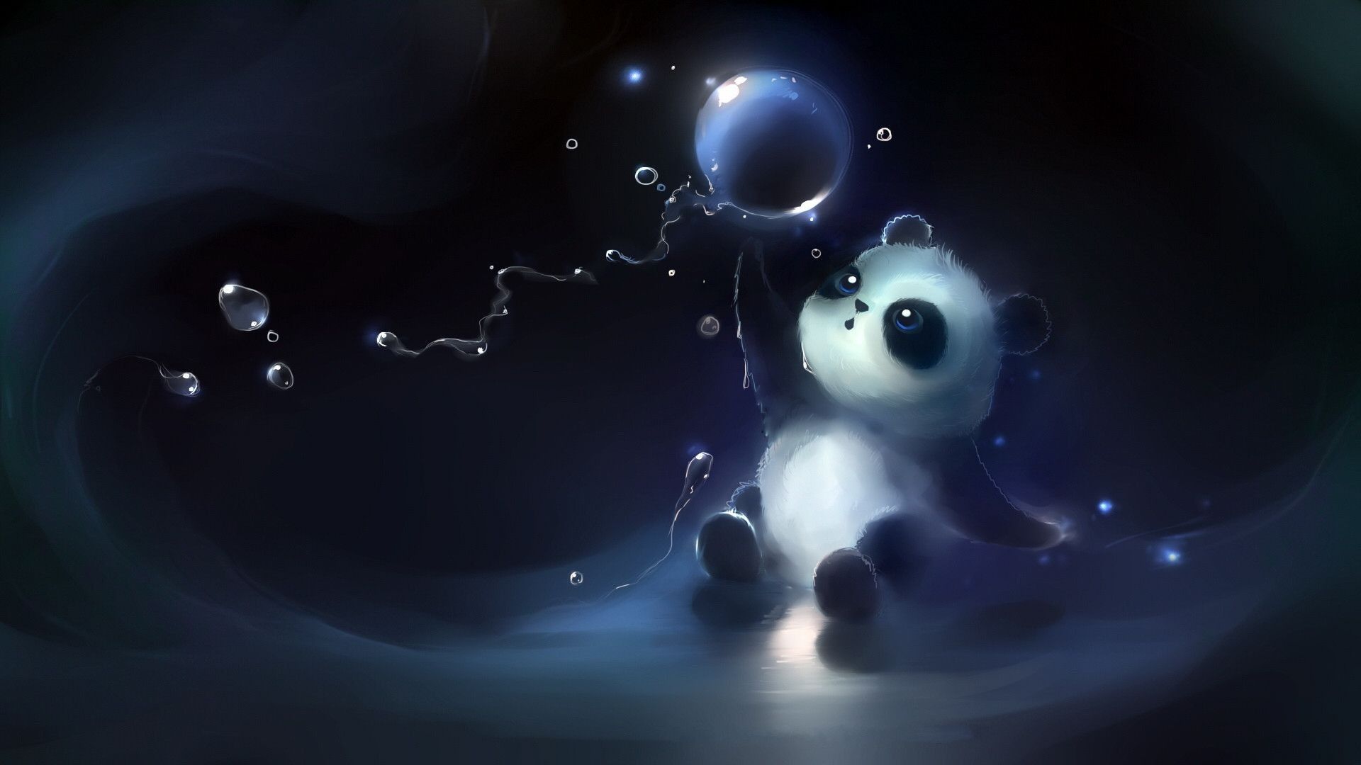 Neon Pandas Wallpapers Wallpaper Cave