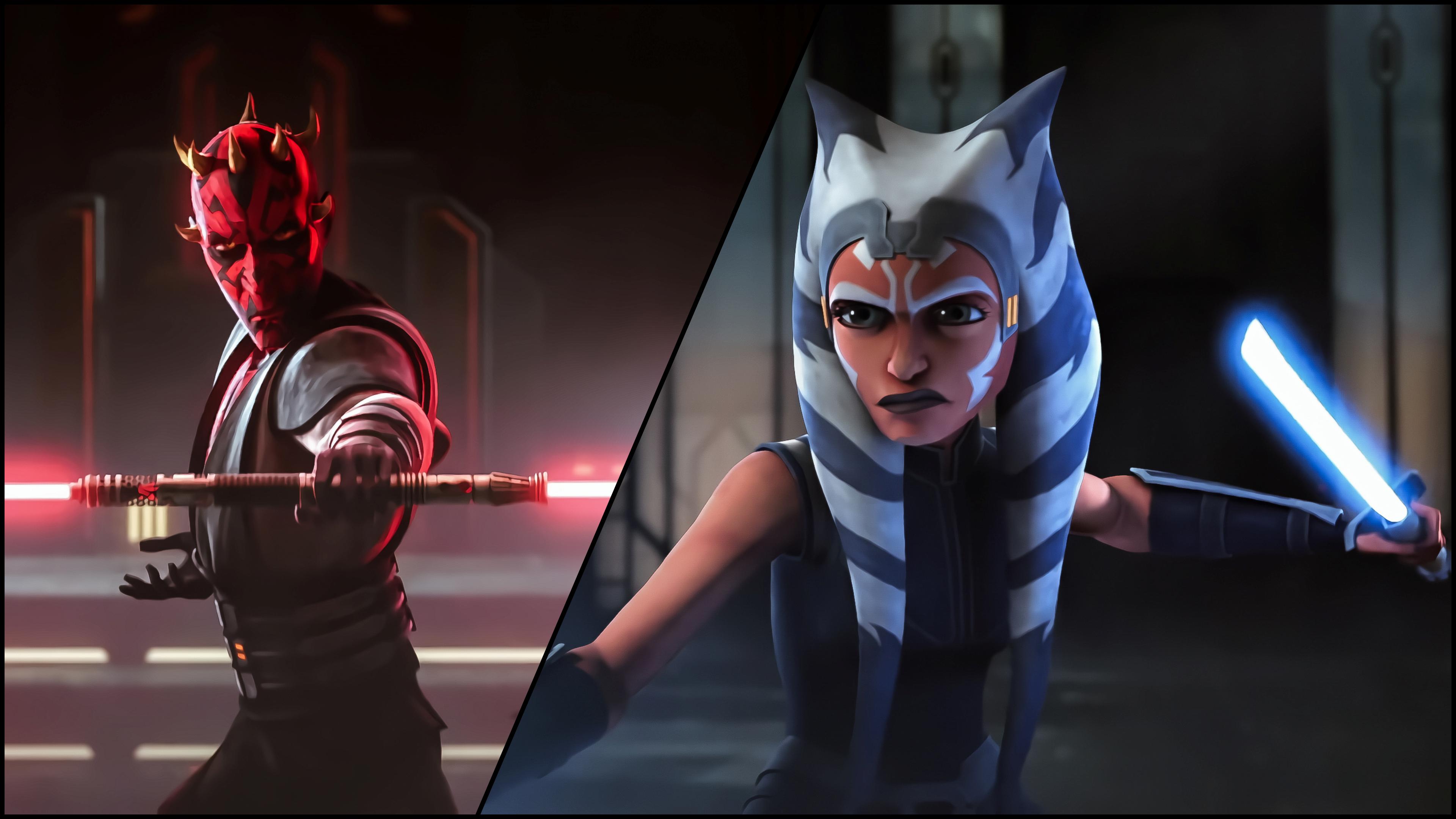 Ahsoka And Anakin Wallpapers Wallpaper Cave