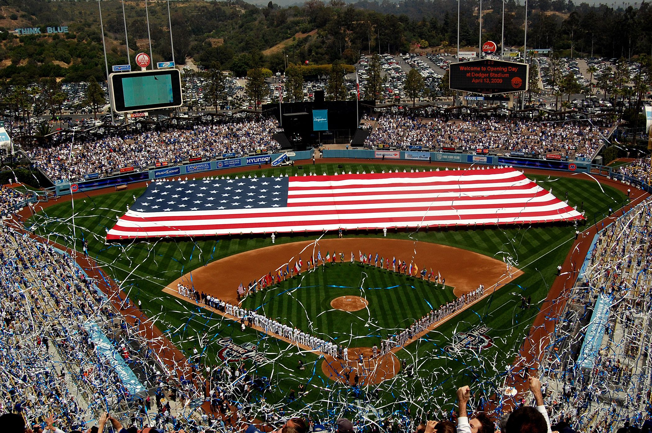 Desktop Dodger Stadium Wallpapers Wallpaper Cave