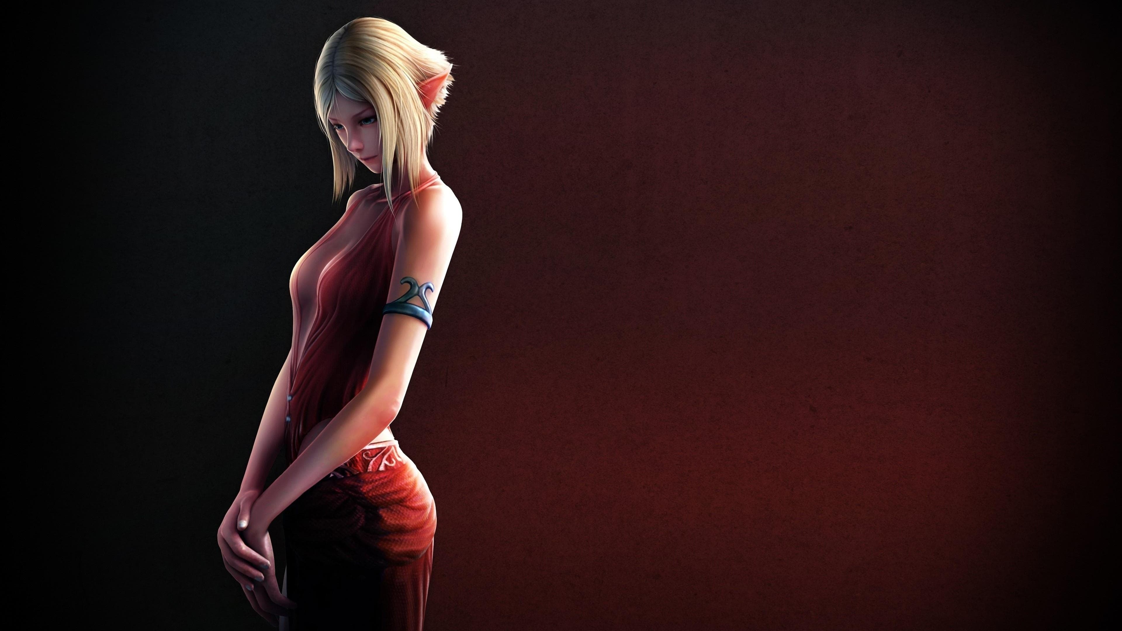 Girl In Red Wallpapers Wallpaper Cave