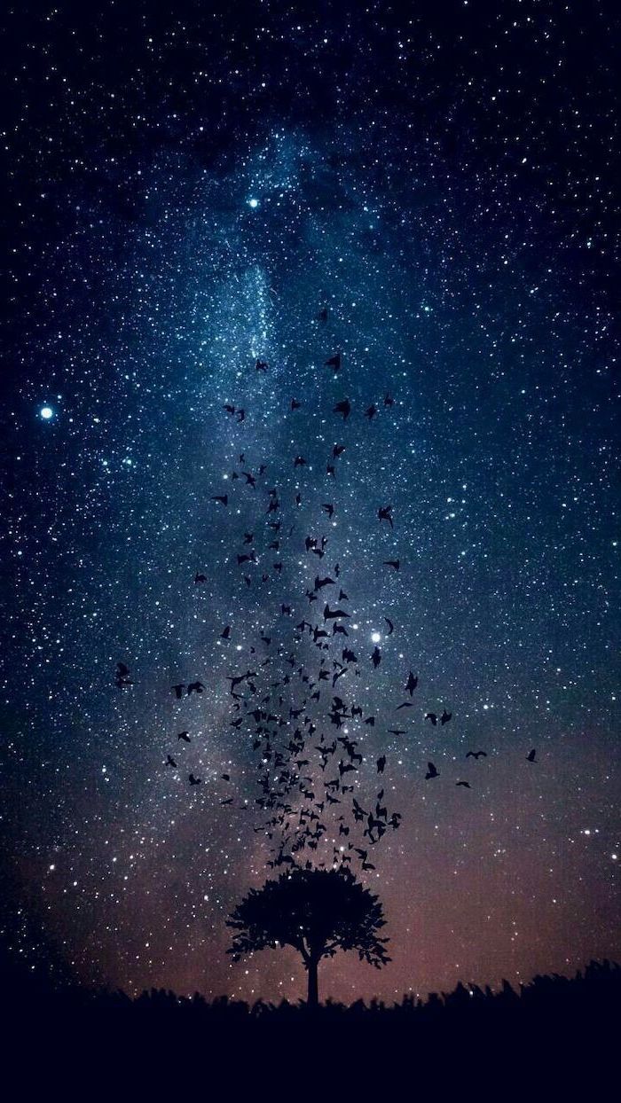 Red And Blue Galaxy Wallpapers Wallpaper Cave