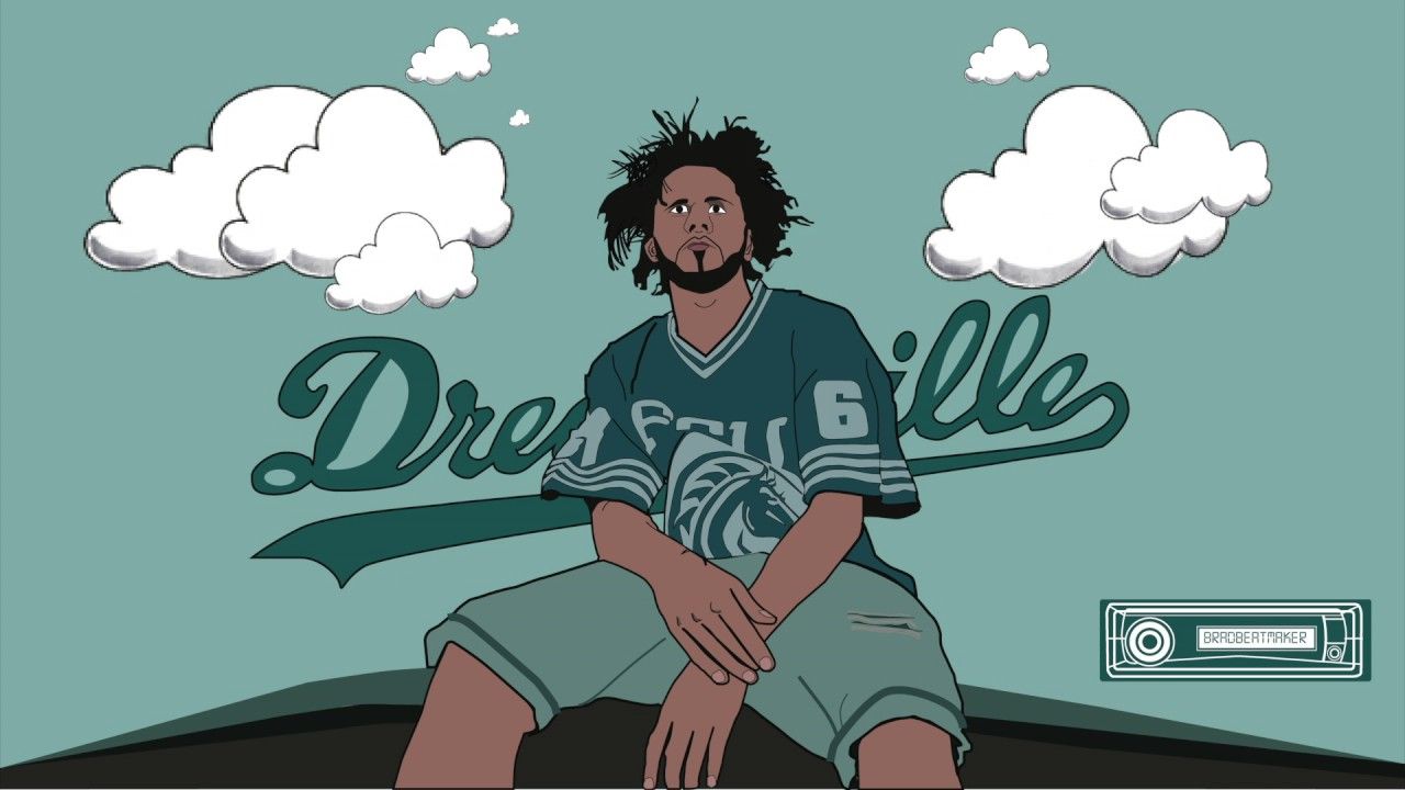 J Cole Cartoon Wallpapers Wallpaper Cave