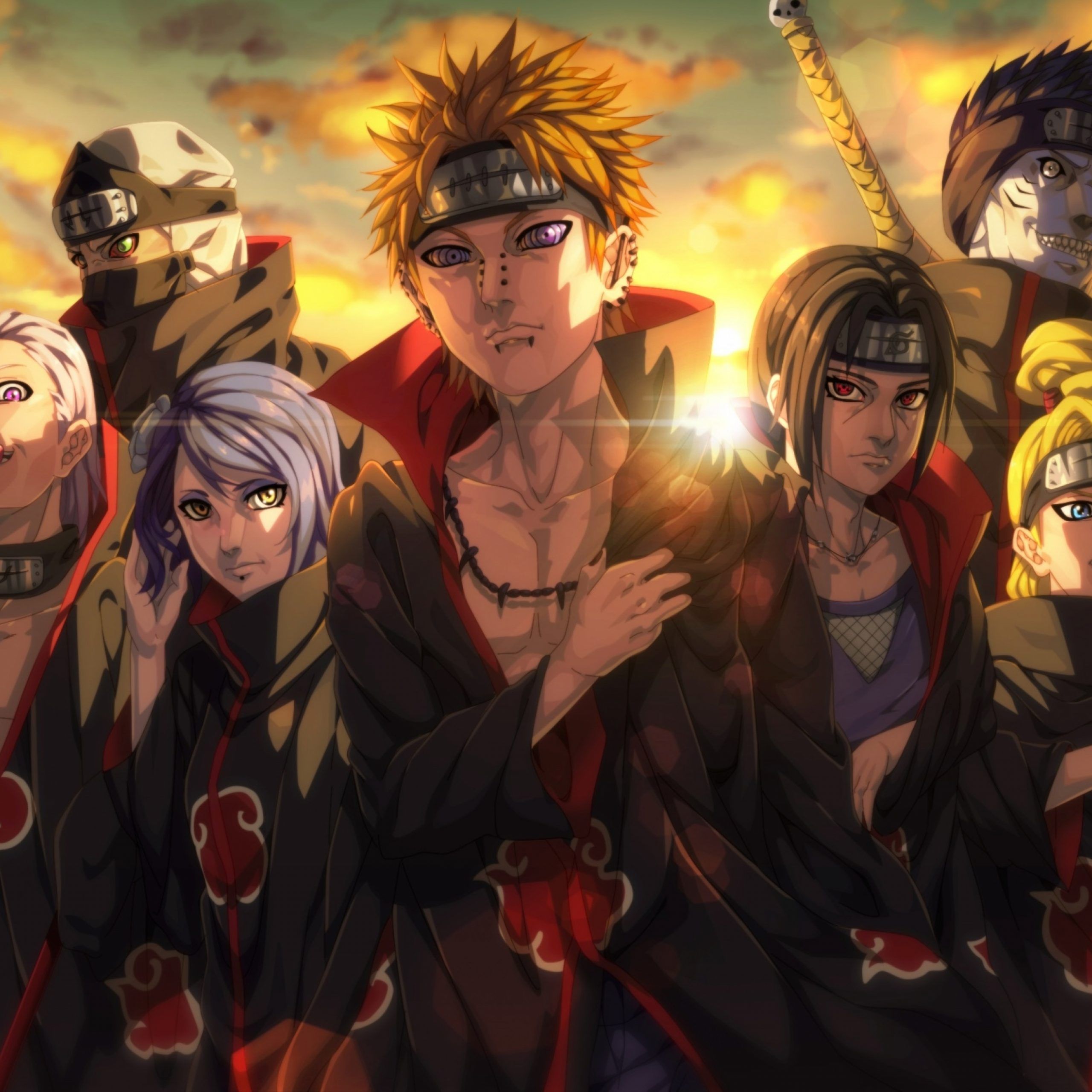 Akatsuki Cloud Wallpaper Aesthetic, HD Akatsuki Backgrounds