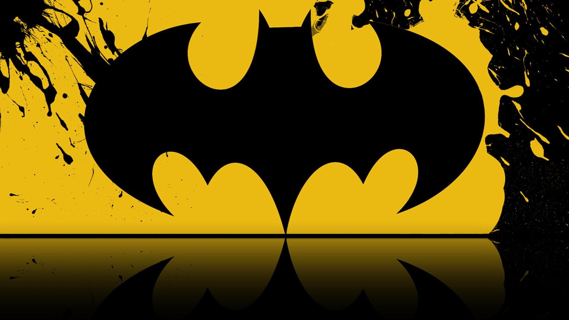 Batman Computer Black Yellow Wallpapers Wallpaper Cave