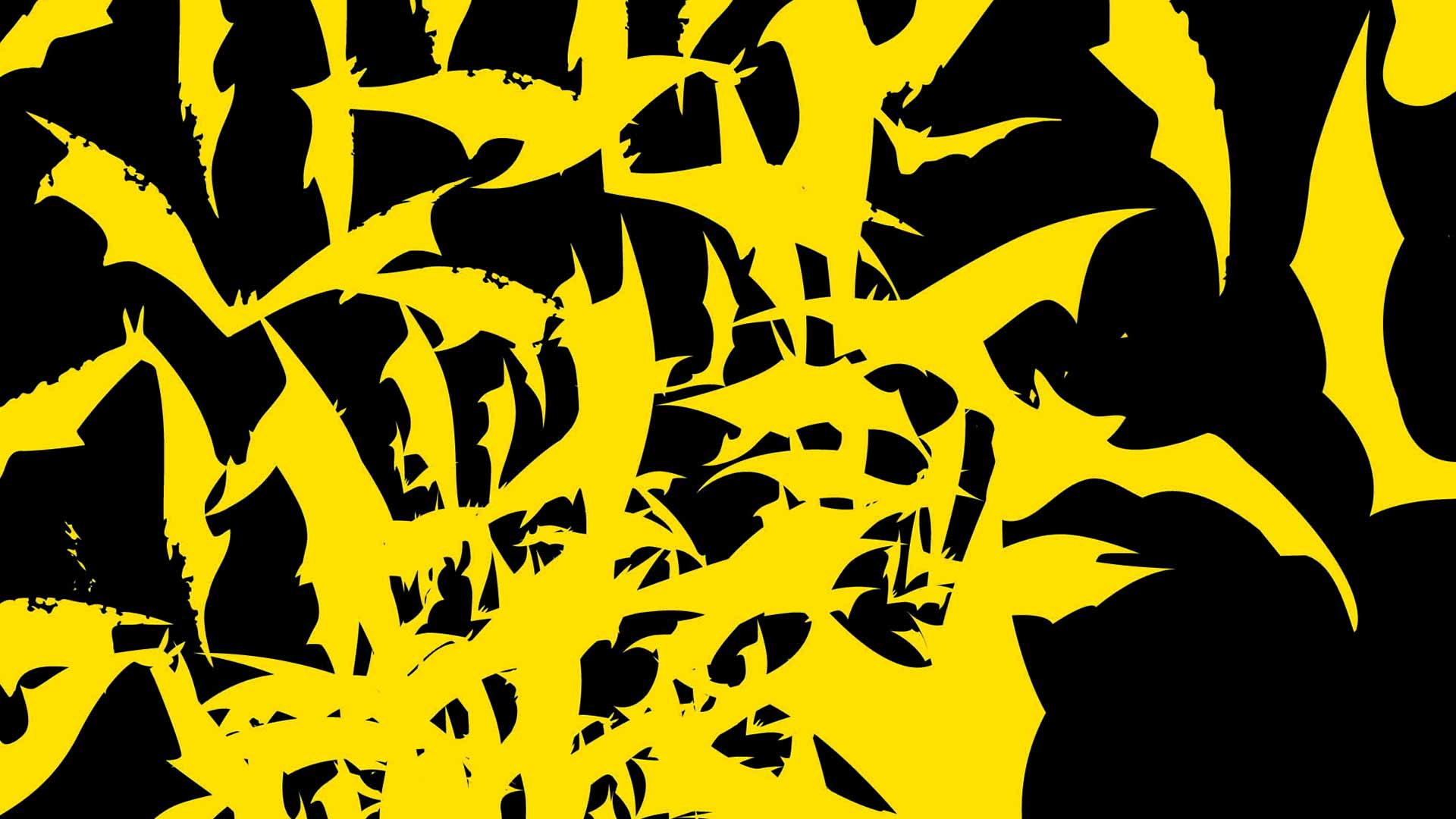 Batman Computer Black Yellow Wallpapers Wallpaper Cave