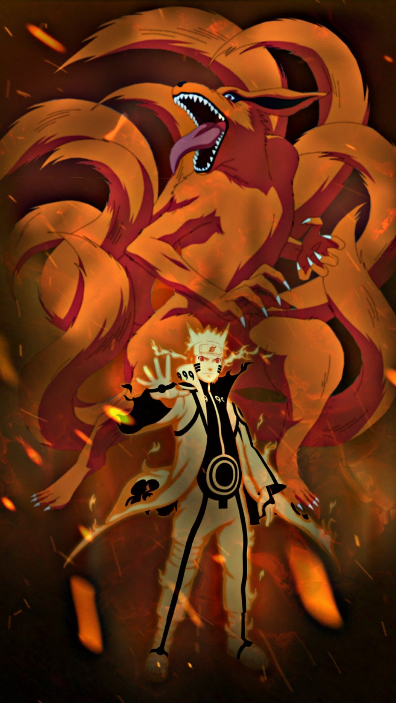 Naruto Sage Mode Minimal Wallpapers Wallpaper Cave