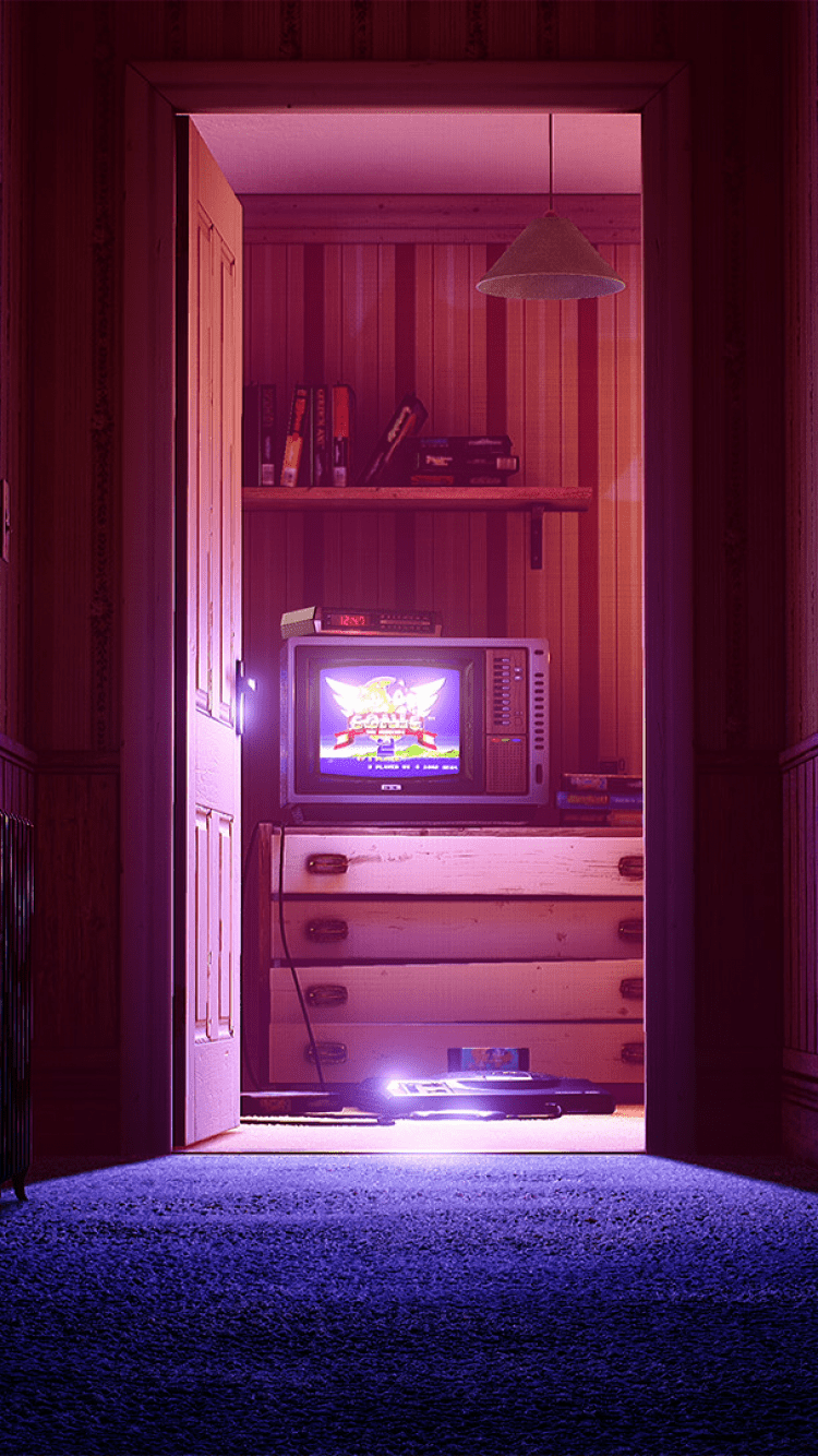 Retro Room Wallpapers Wallpaper Cave