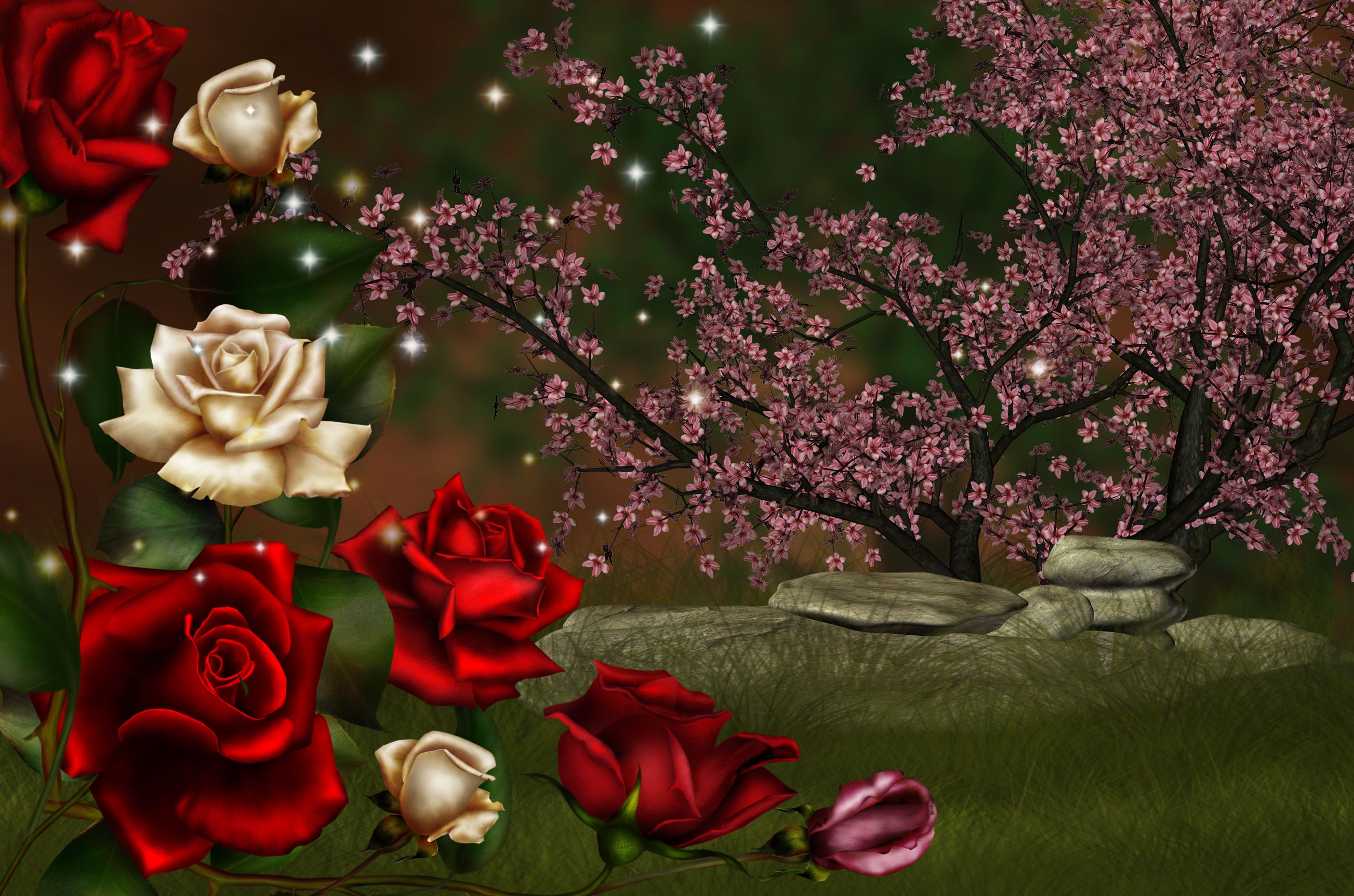Fantasy Flower HD Wallpapers Wallpaper Cave
