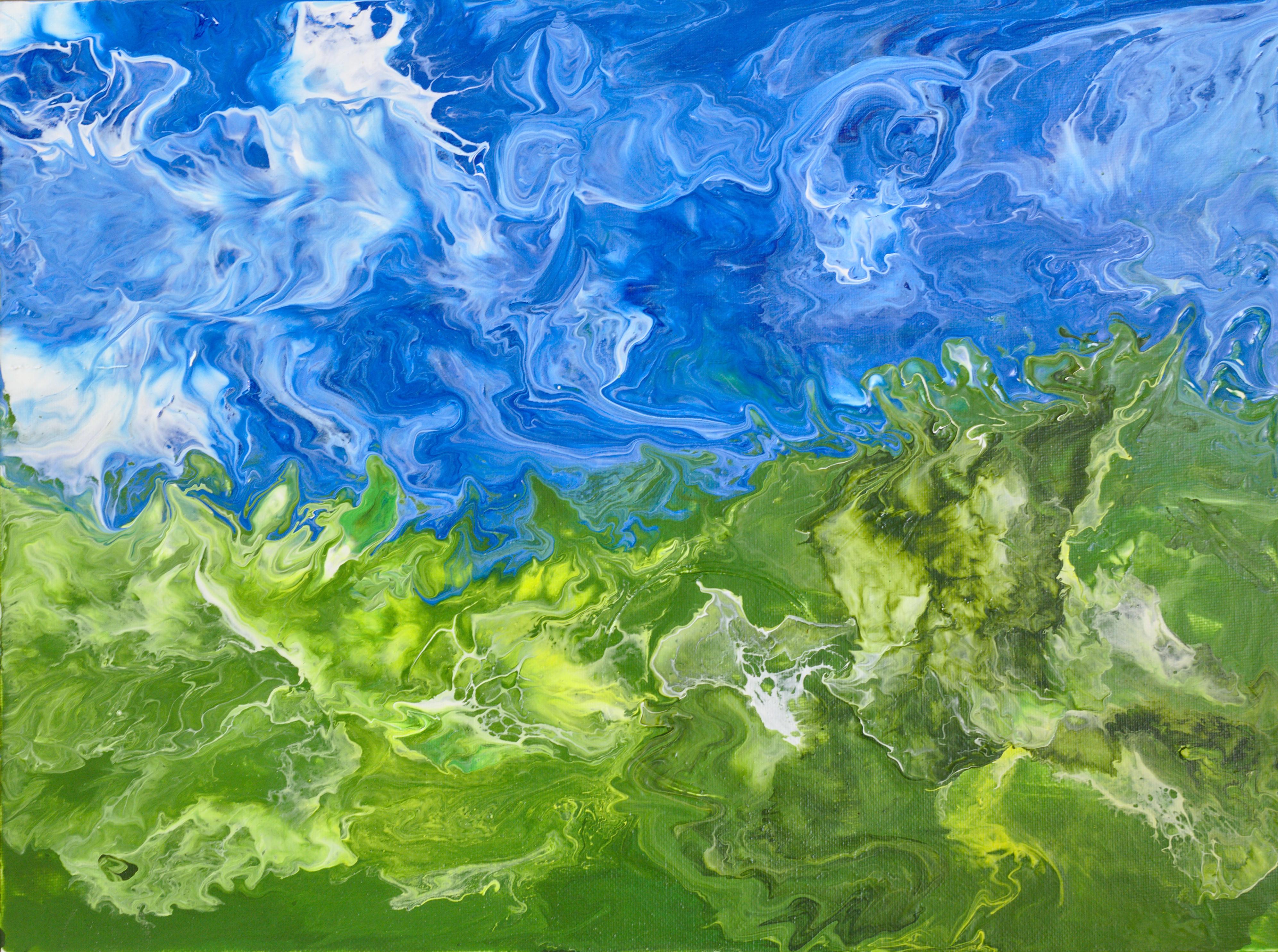 Paint Liquid Fluid Art Wallpapers Wallpaper Cave