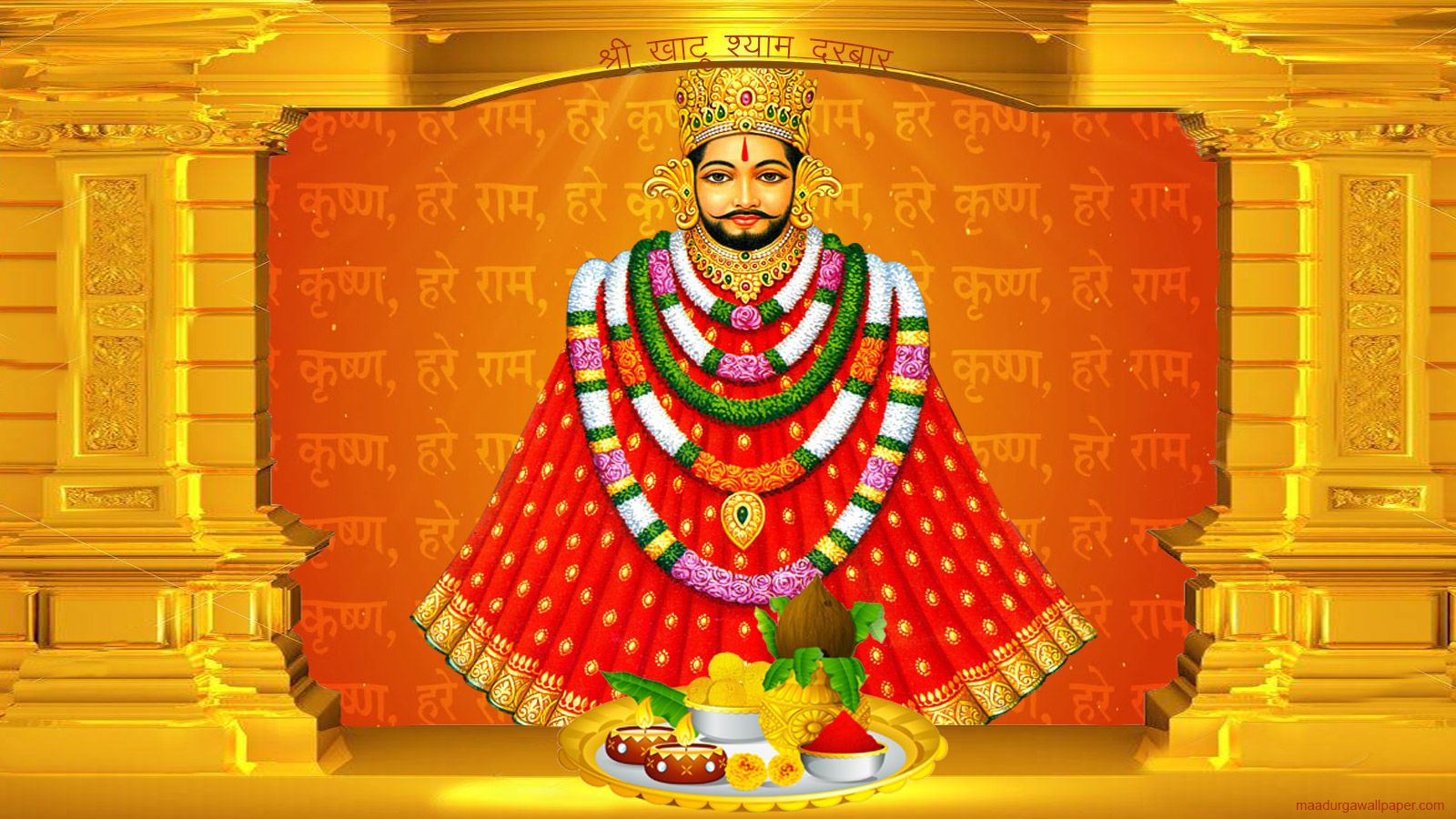Khatu Shyam Wallpapers Wallpaper Cave