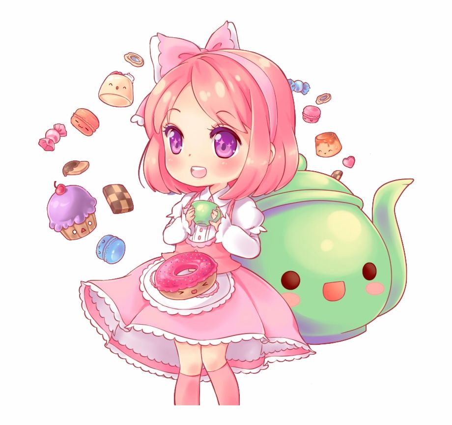 Anime Chibi Girl Wallpapers Wallpaper Cave