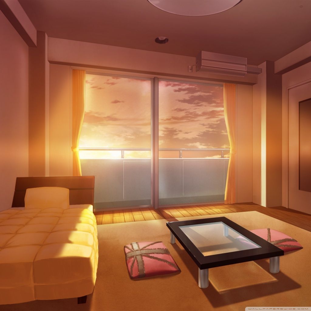 Anime Bedroom Bed Wallpapers Wallpaper Cave