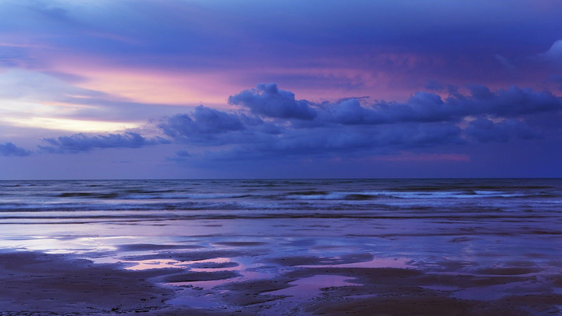 Blue Aesthetic Horizontal Wallpapers Wallpaper Cave