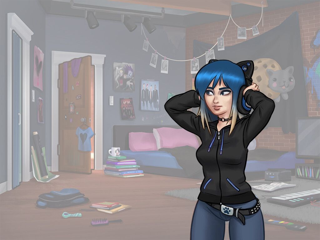 Summertime Saga Room Background