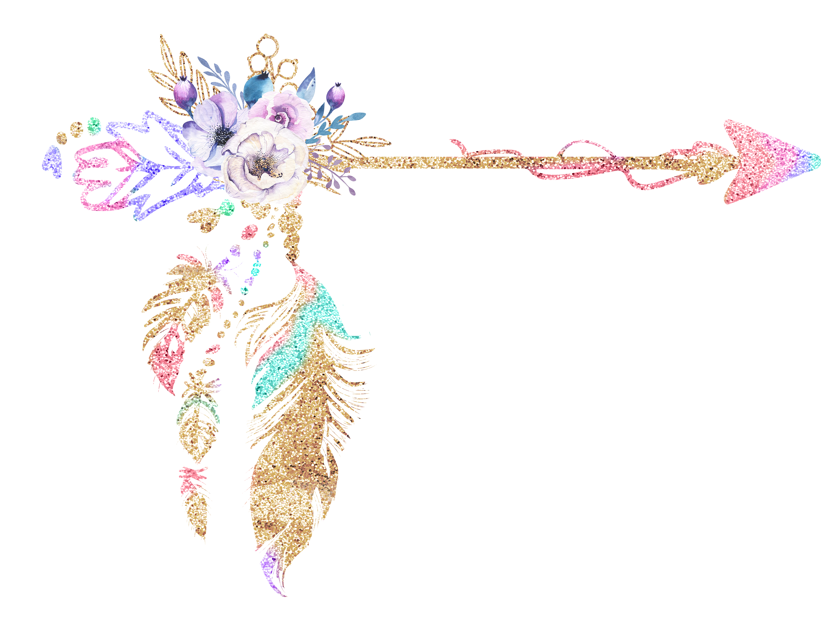 Boho Floral Wreath Wallpapers Wallpaper Cave