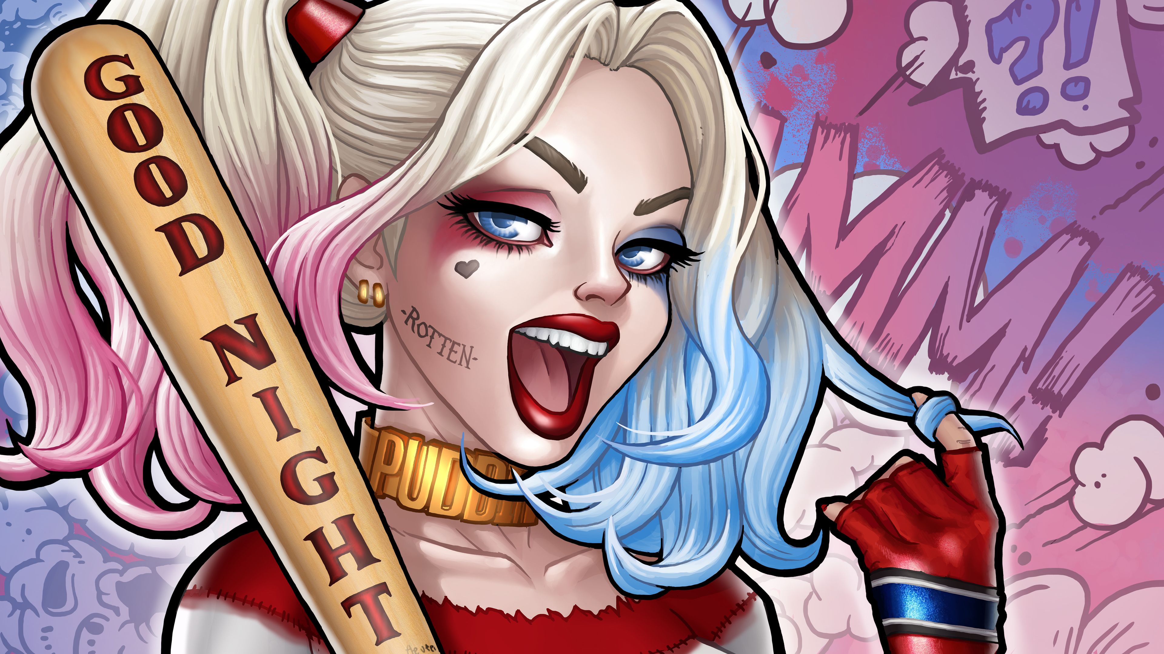 Harley Quinn Anime Wallpapers Wallpaper Cave