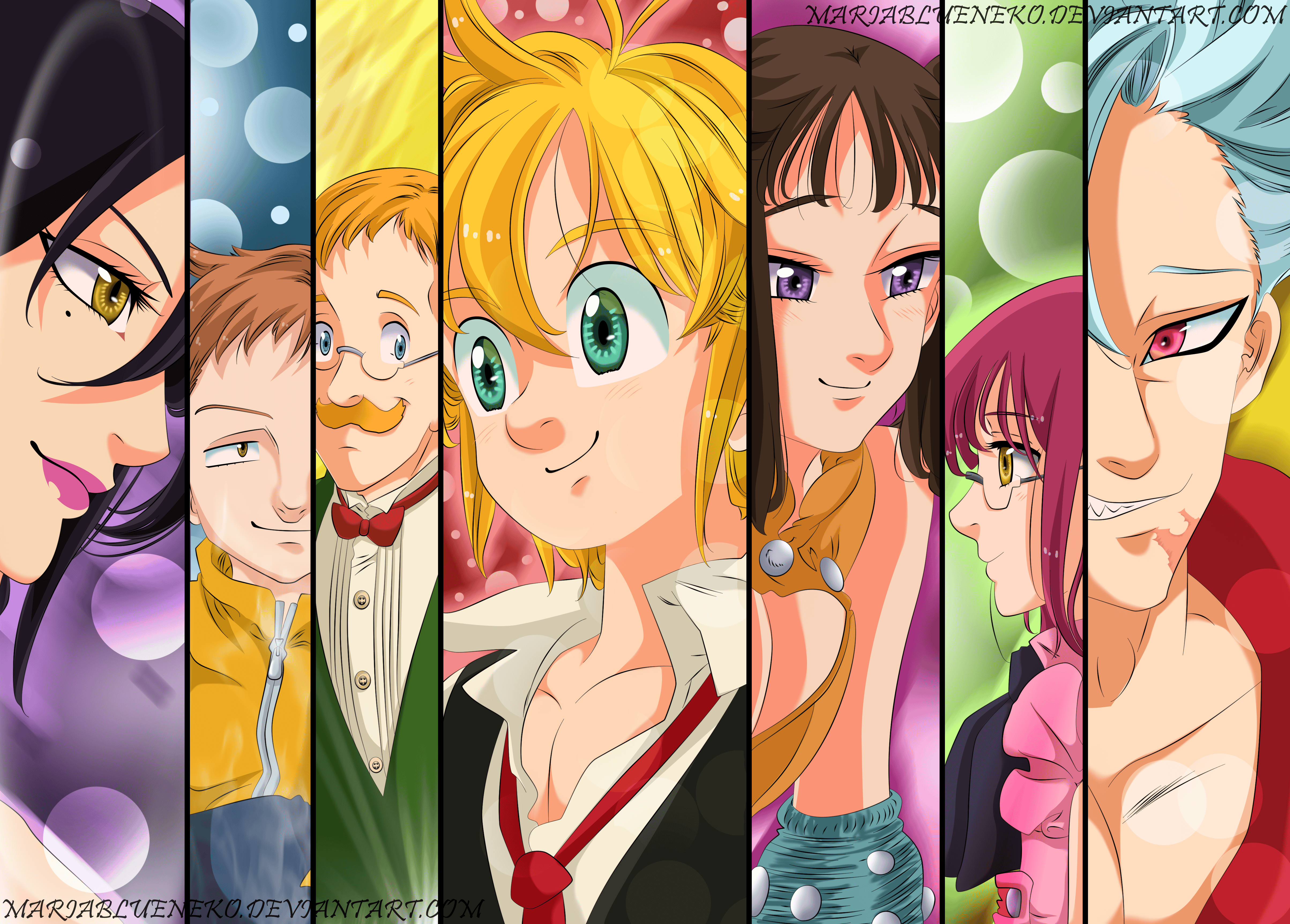 Diane Seven Deadly Sins Wallpapers Wallpaper Cave