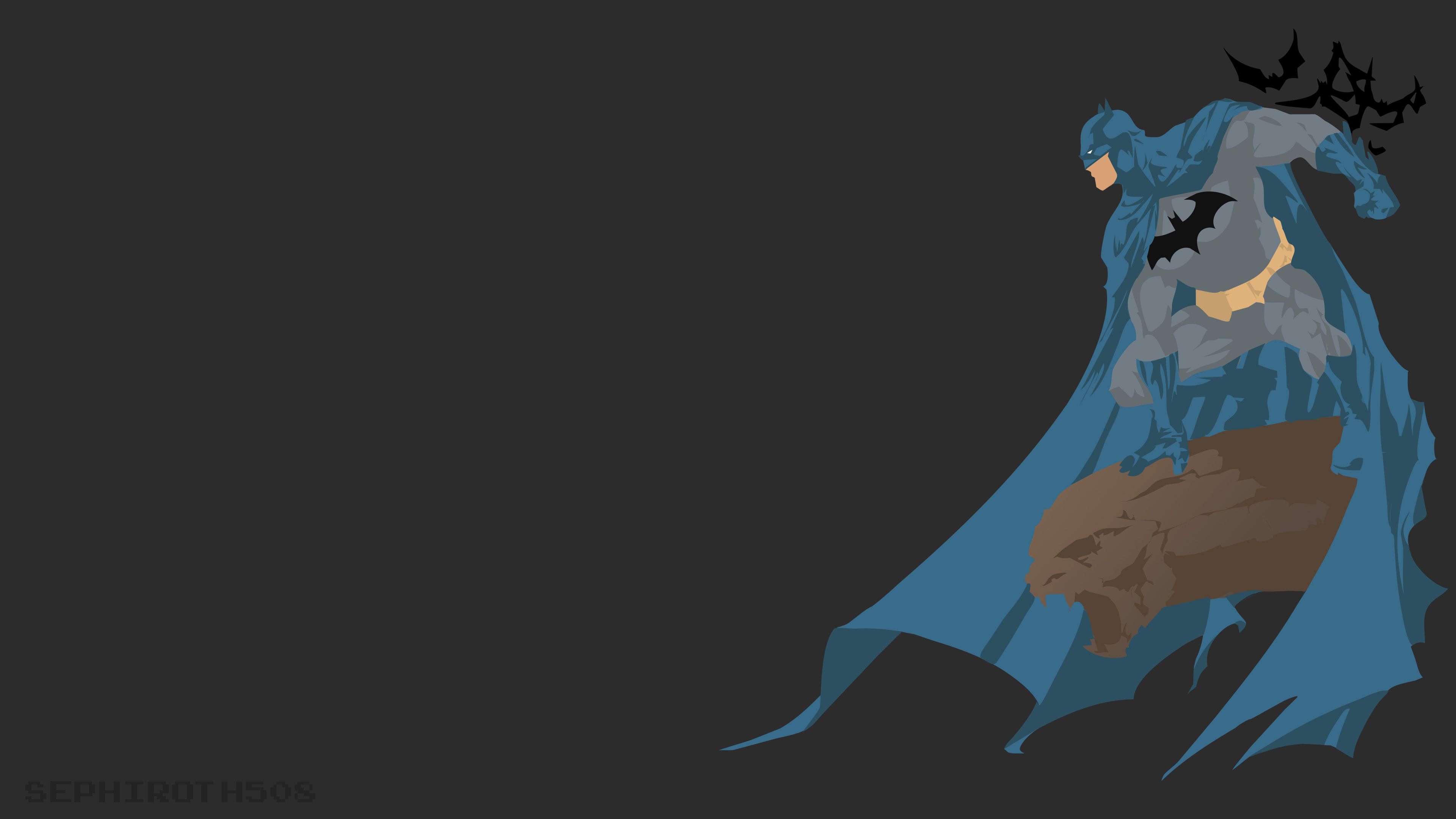 Superhero Minimalist Wallpaper