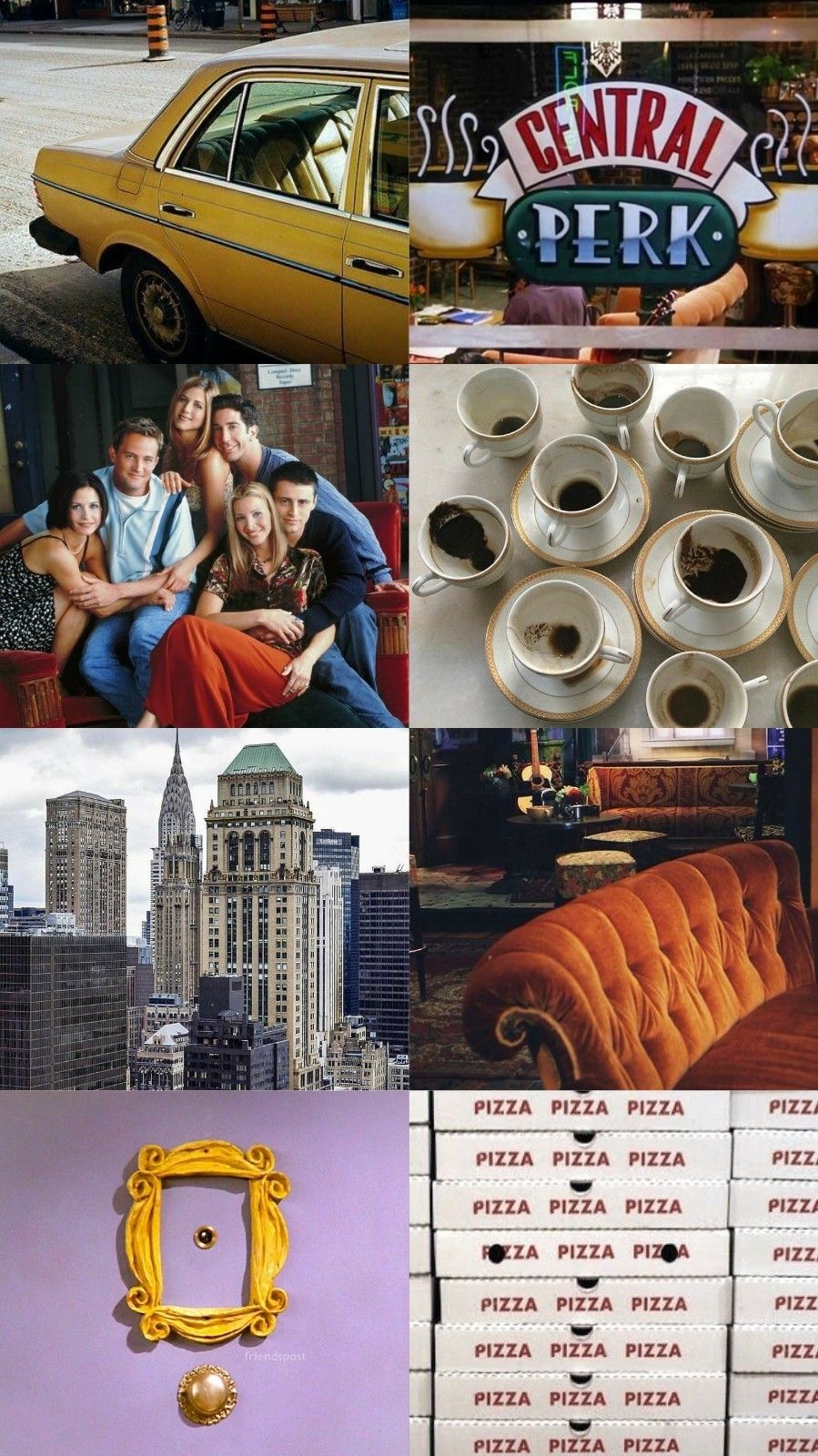 Friends Aesthetic Wallpapers Wallpaper Cave