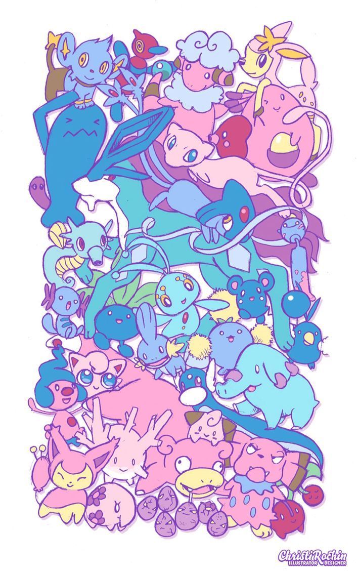 Pink Pokémon Wallpapers Wallpaper Cave