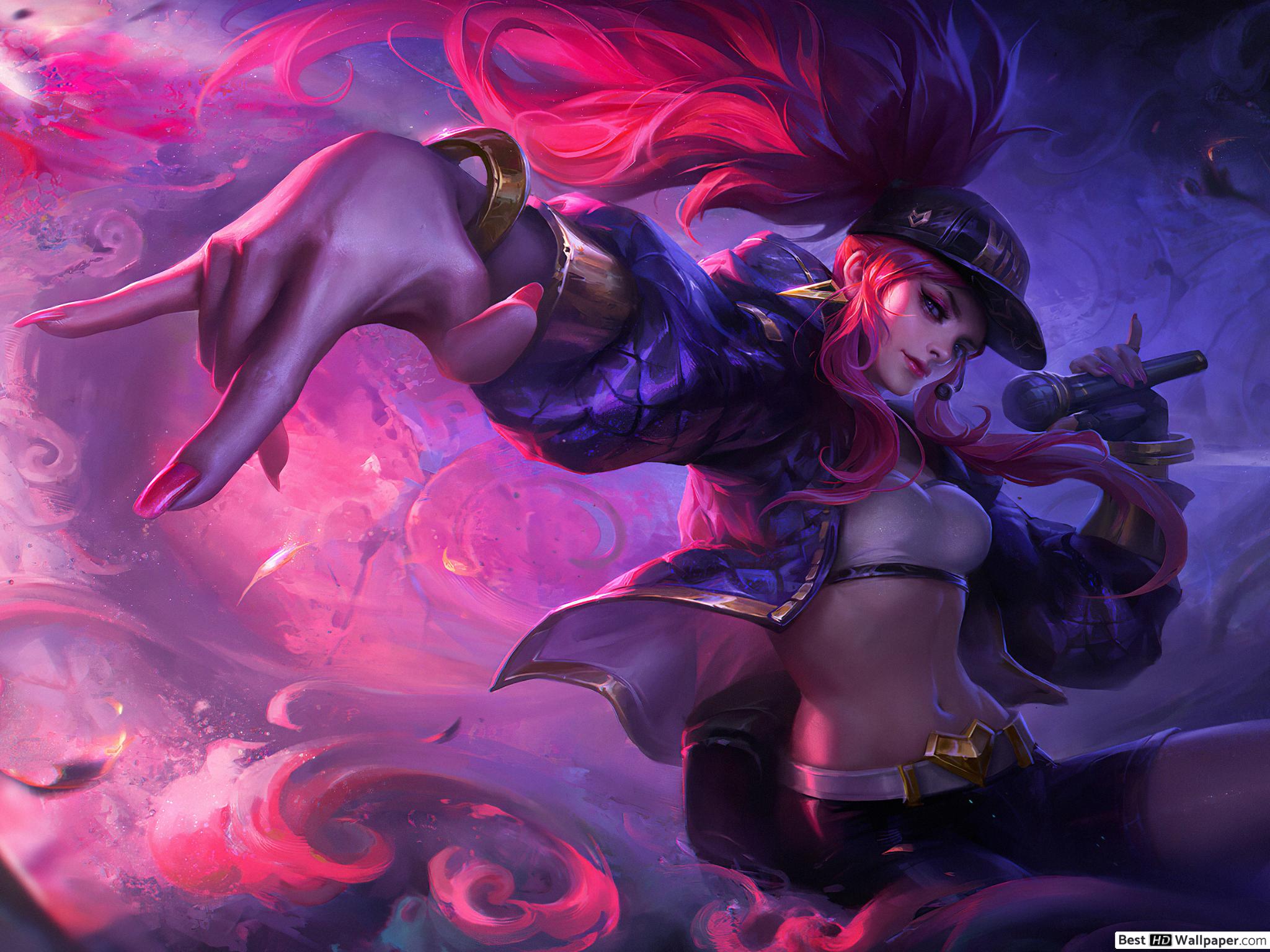 League Of Legends Akali Wallpapers Wallpaper Cave