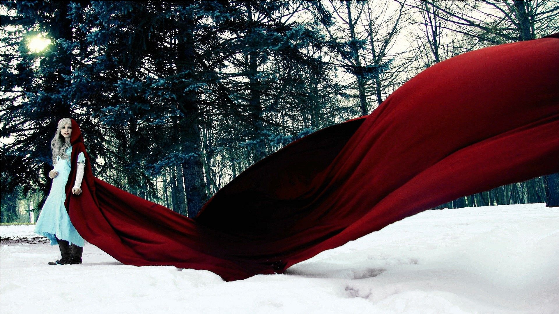 Little Red Riding Hood Wallpapers Wallpaper Cave