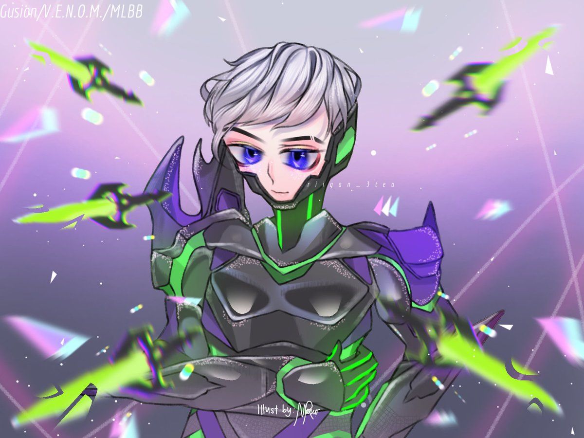 Anime Gusion Venom Wallpapers Wallpaper Cave