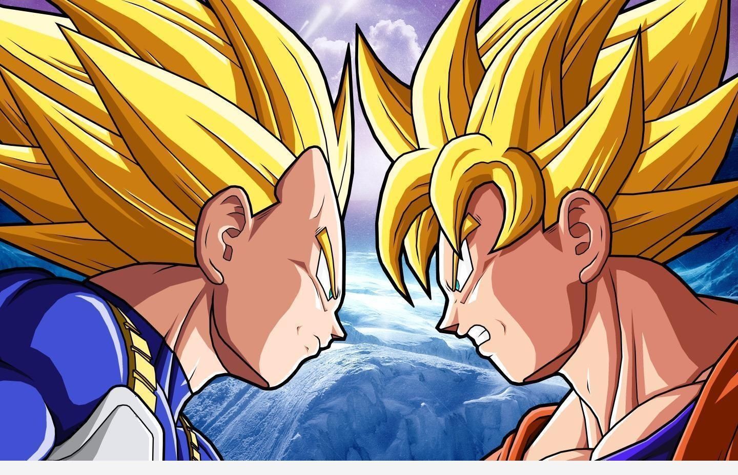 Vegeta And Goku Desktop Wallpapers Wallpaper Cave