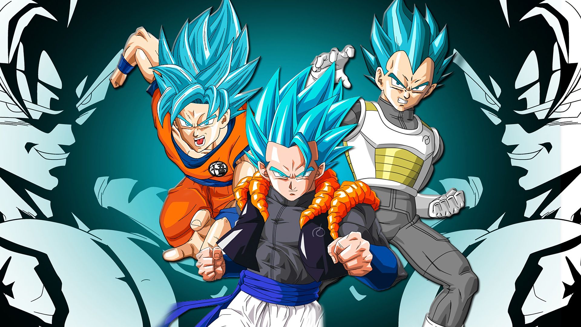Vegeta And Goku Desktop Wallpapers Wallpaper Cave