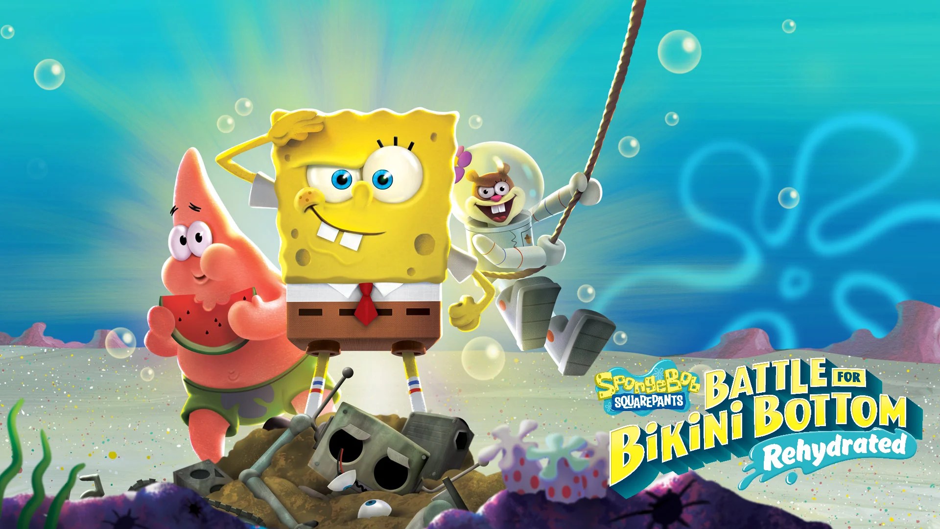 Spongebob squarepants bikini bottom holdingslasopa