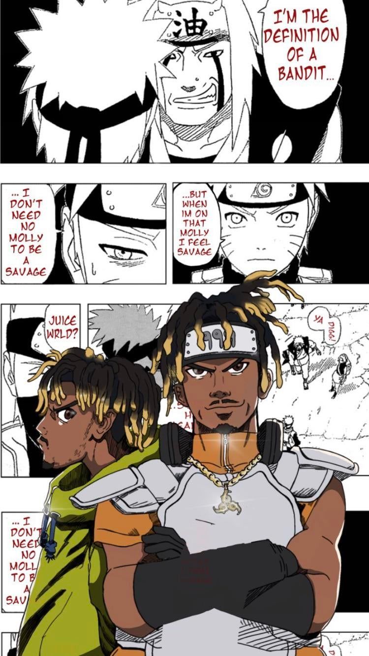 Naruto Juice Wrld Wallpapers Wallpaper Cave