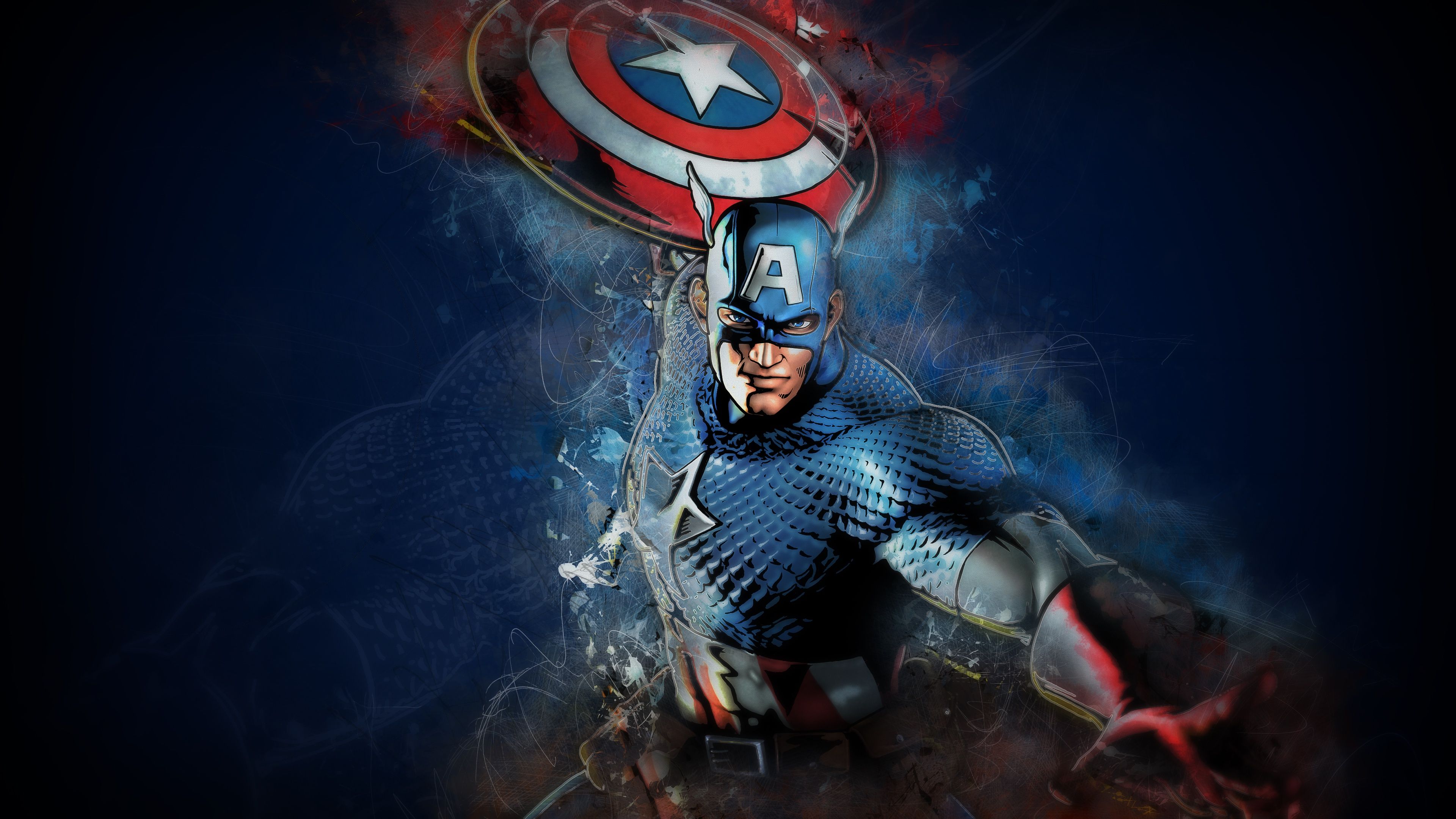 Captain America 4k Desktop Wallpapers Wallpaper Cave