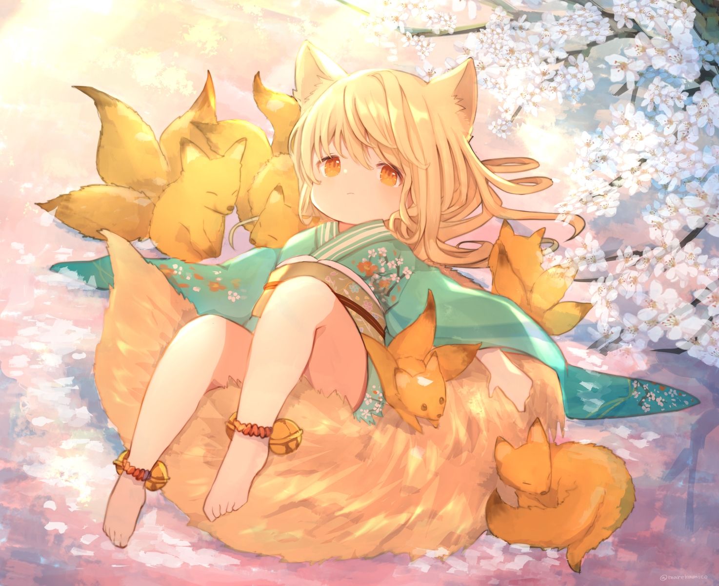 Fox Girl Anime Wallpapers Wallpaper Cave