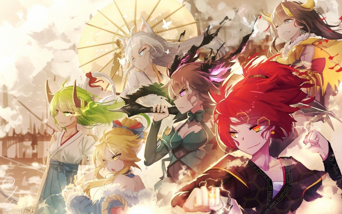 Fox Girl Anime Wallpapers Wallpaper Cave