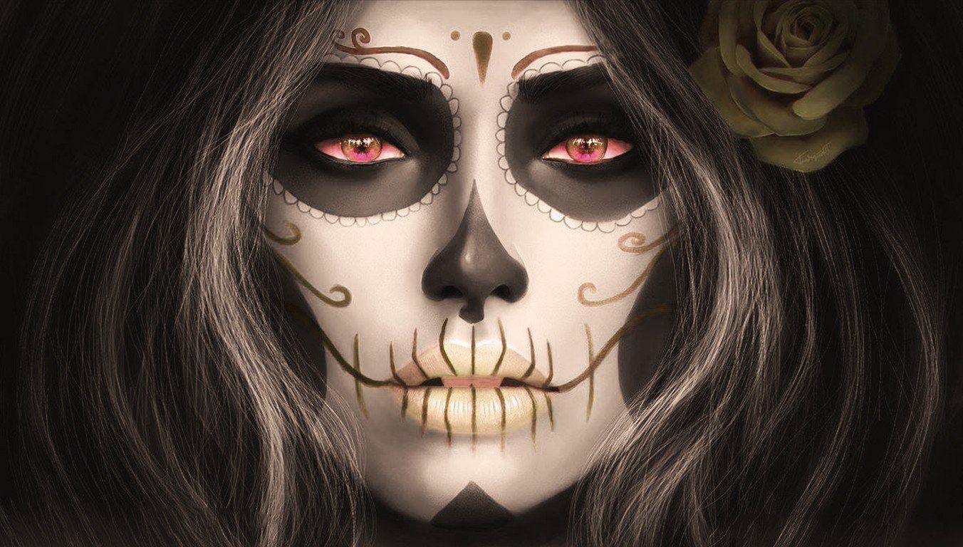 Santa Muerte Desktop Wallpapers Wallpaper Cave