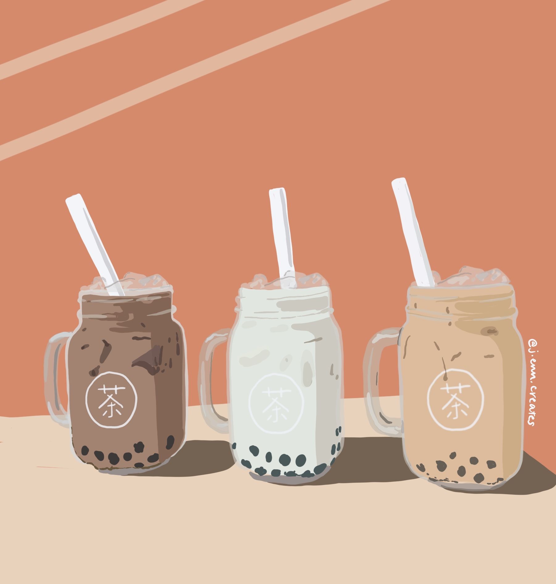 Milk Tea Wallpapers Wallpaper Cave