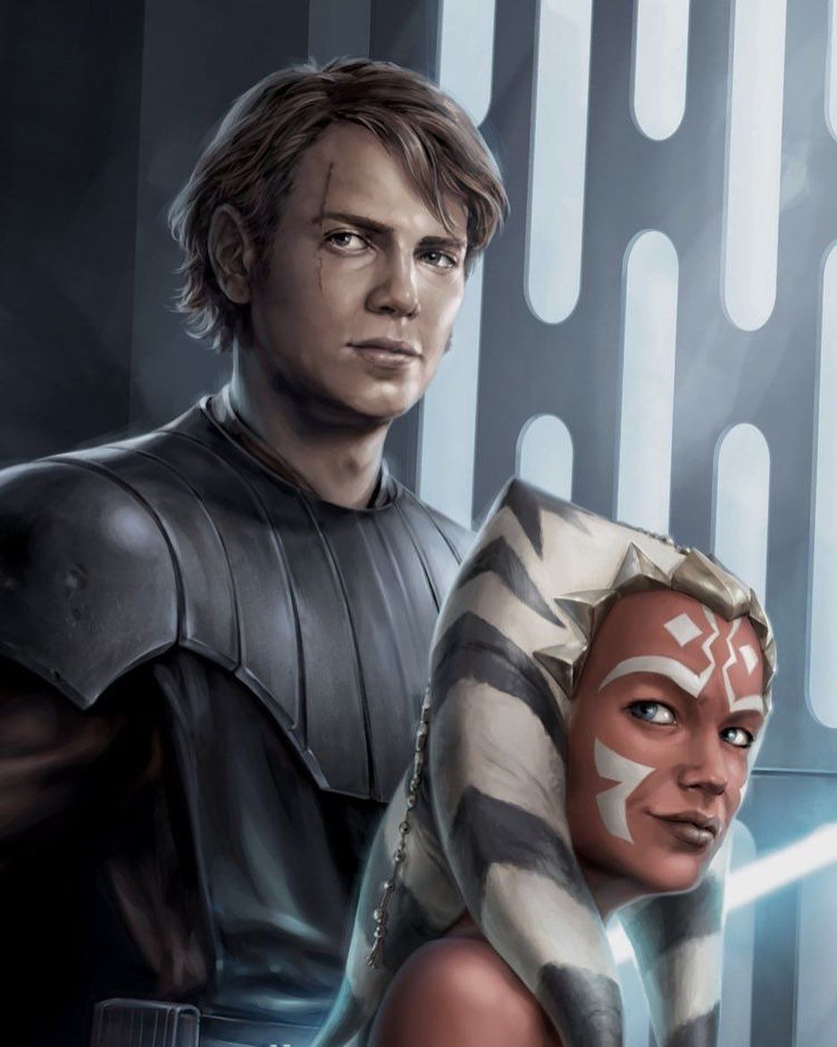 Ahsoka And Anakin Wallpapers Wallpaper Cave