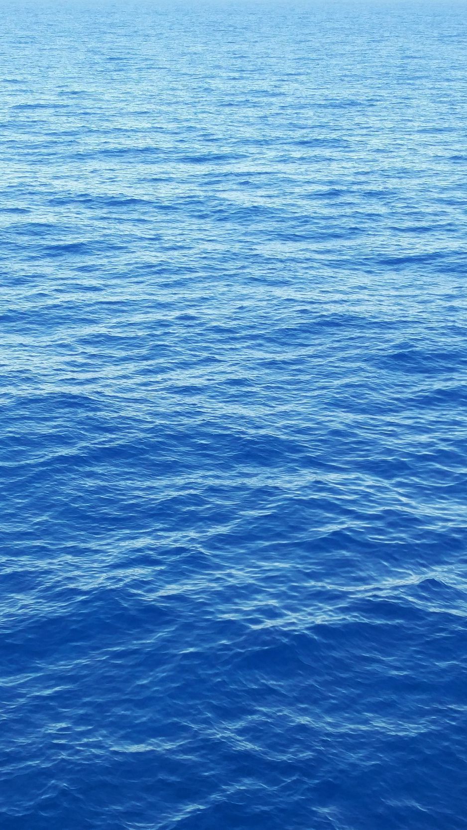 Blue Sea Water Wallpaper