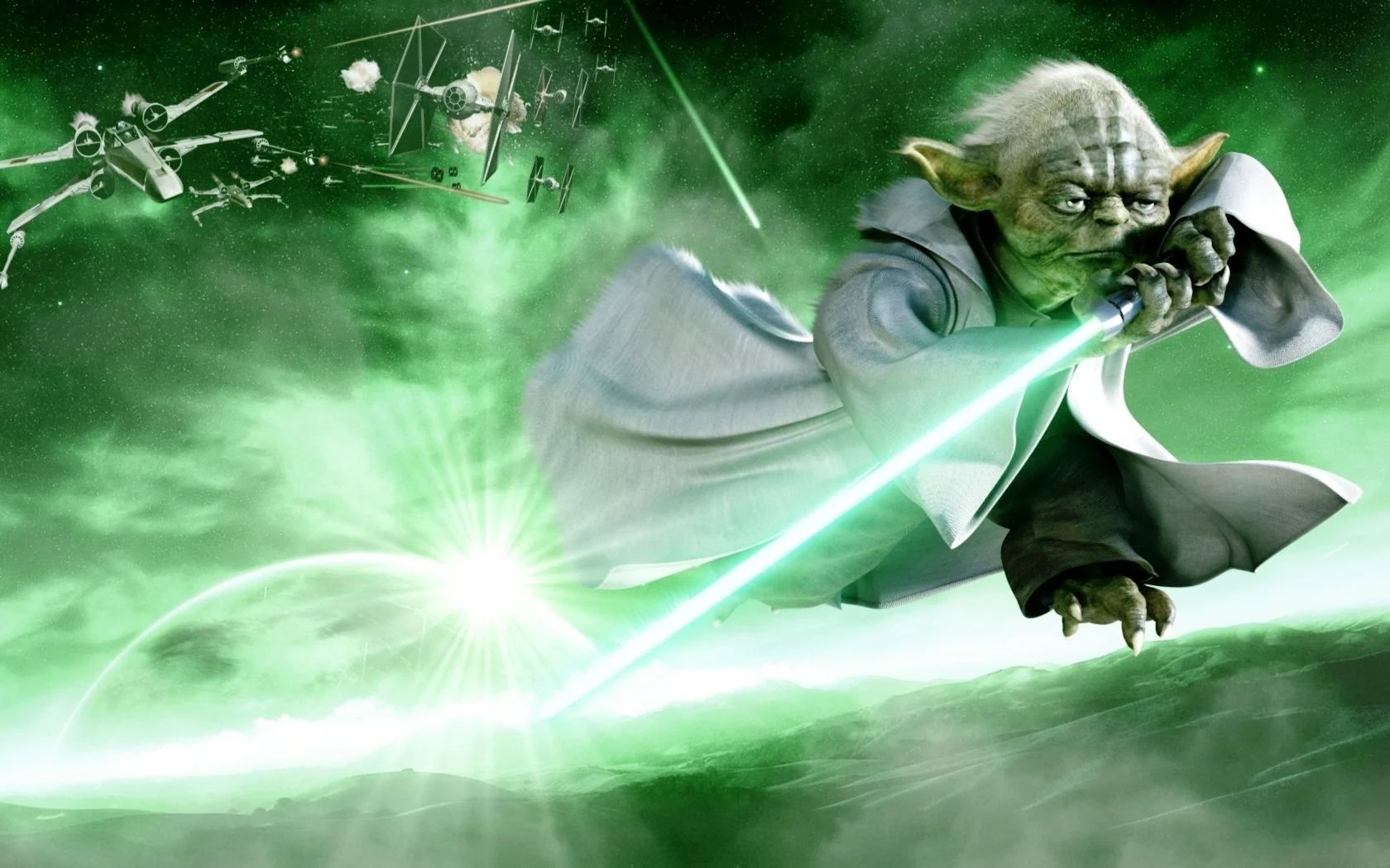 Star Wars Yoda Wallpapers Wallpaper Cave