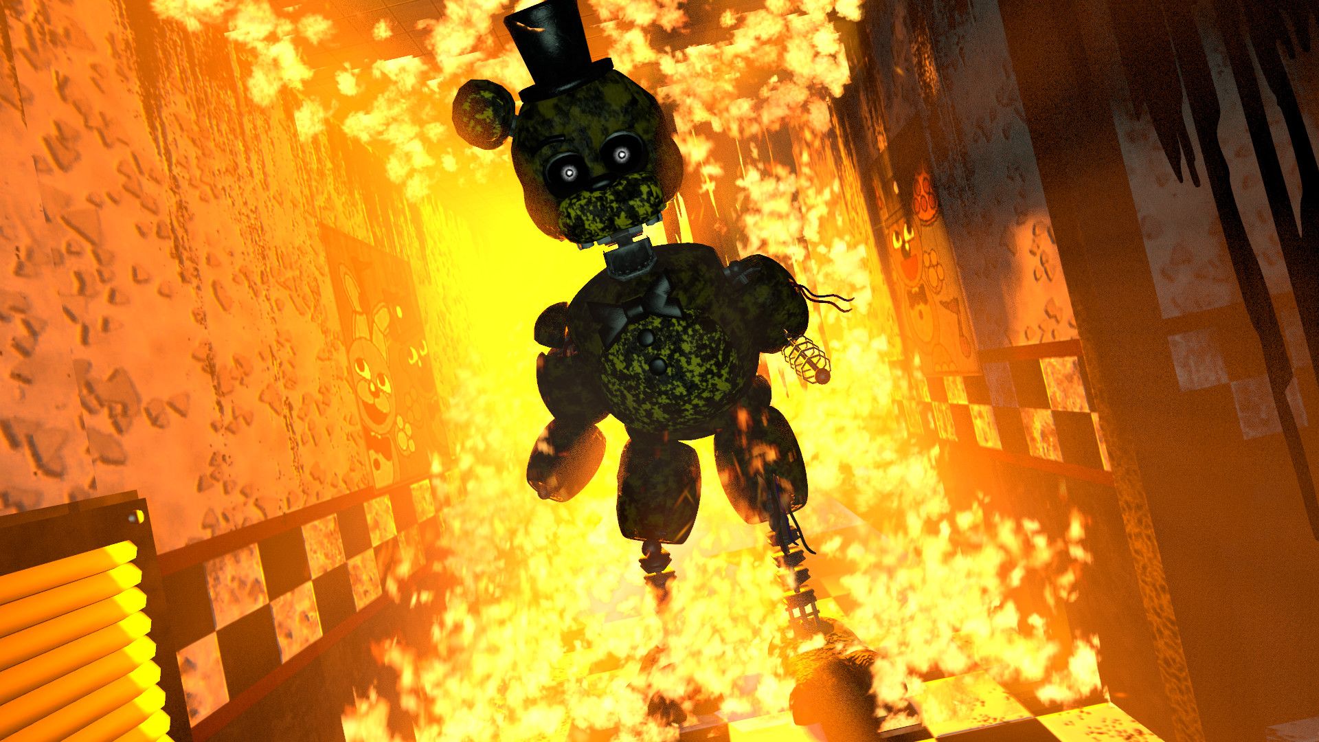 Golden Freddy Wallpapers Wallpaper Cave