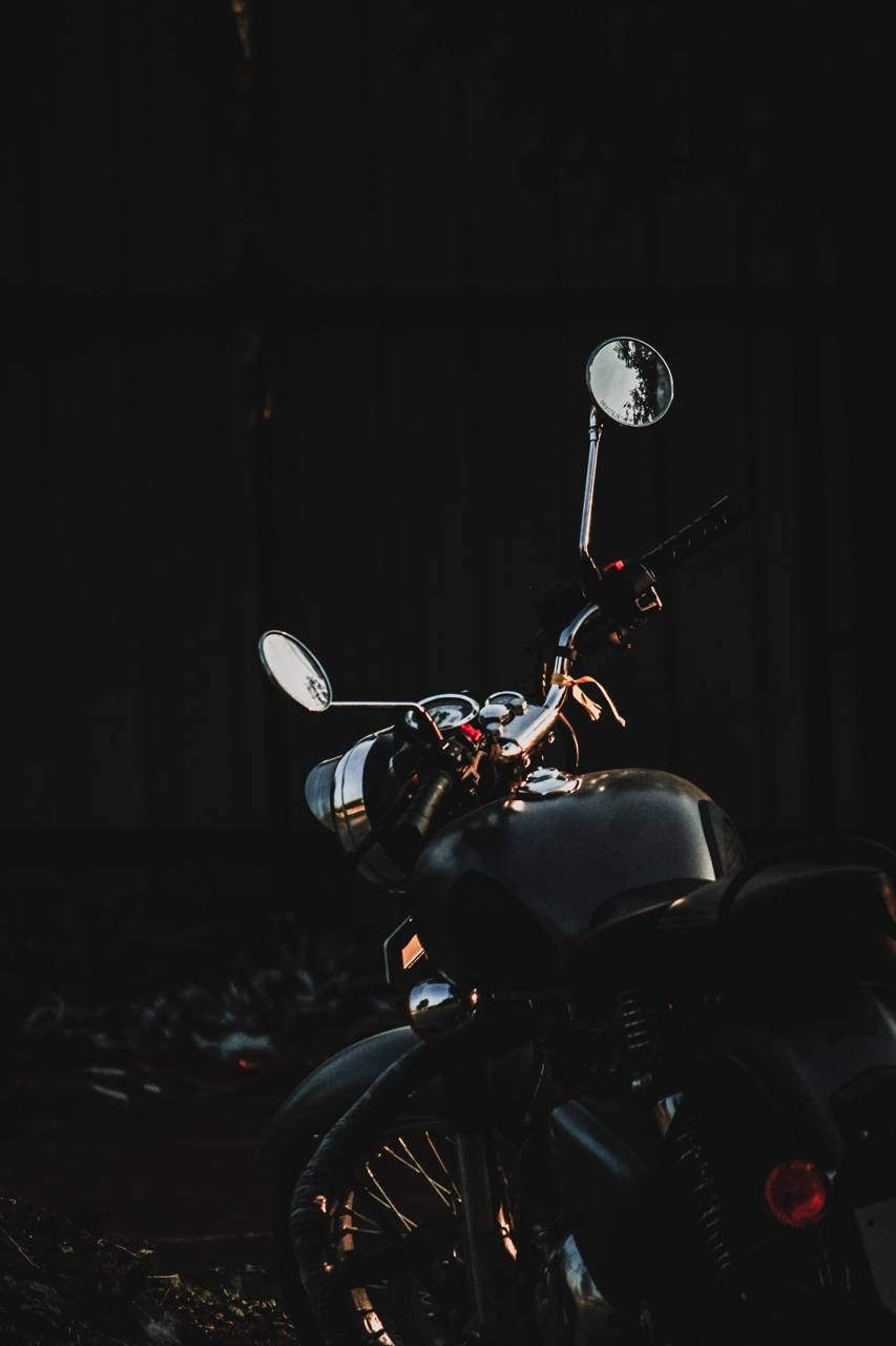 Black Royal Enfield Wallpapers Wallpaper Cave